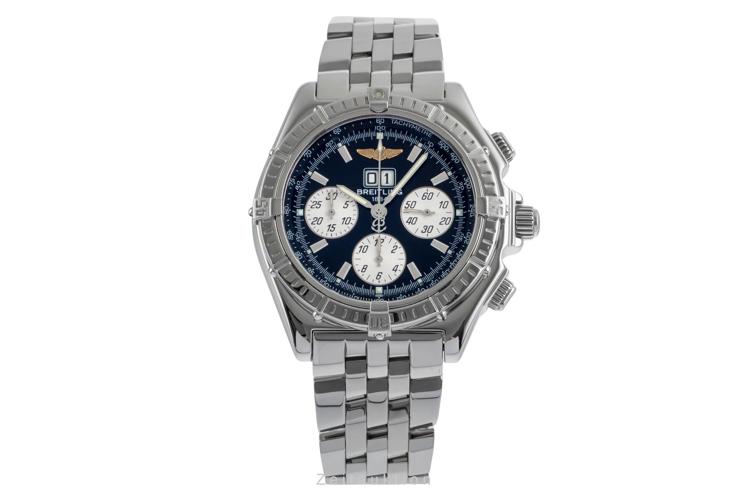 Breitling Crosswind chronograph steel automatic men's watch A44355  [2504624] - Image 5