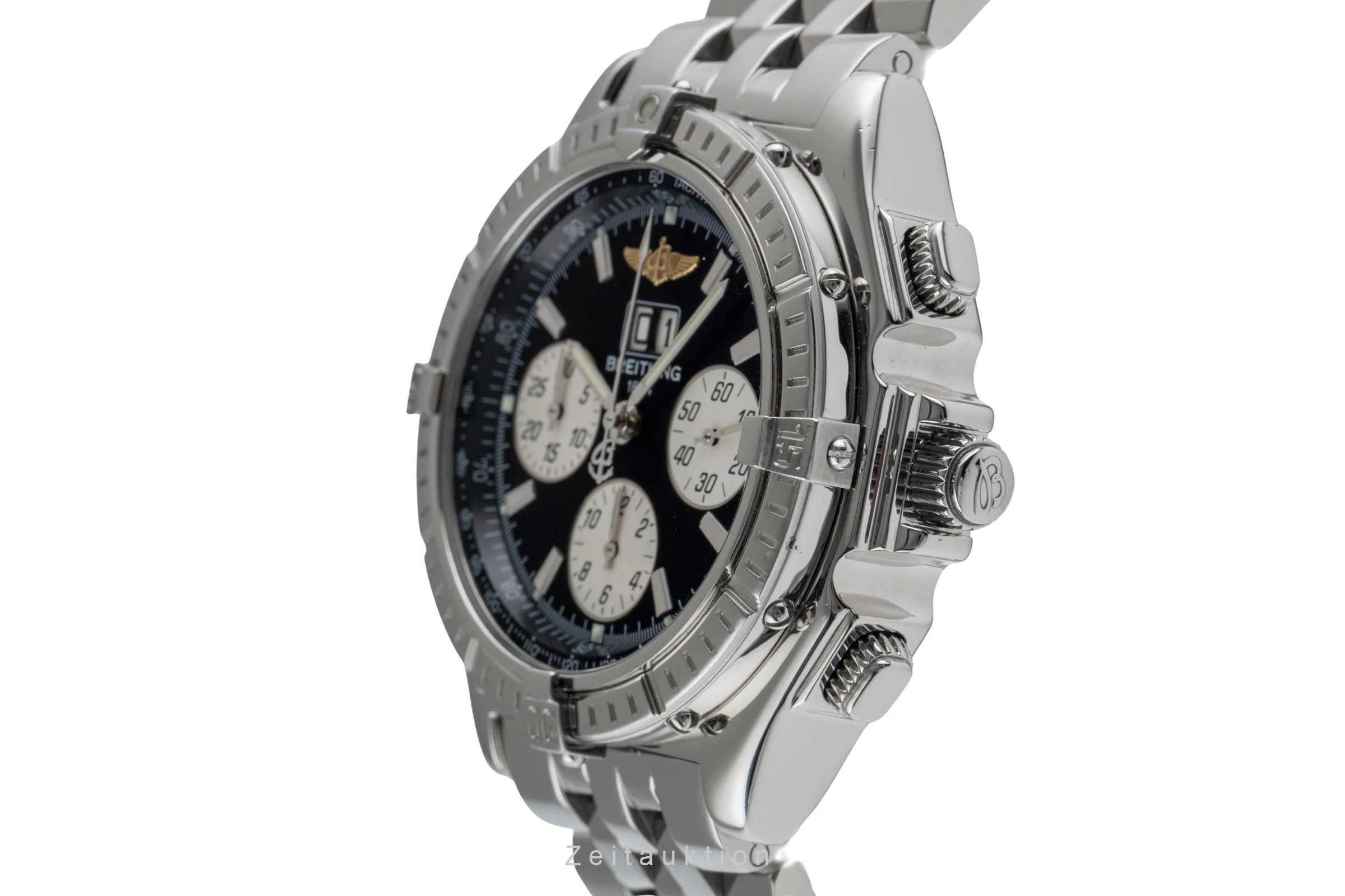 Breitling Crosswind chronograph steel automatic men's watch A44355  [2504624] - Image 7