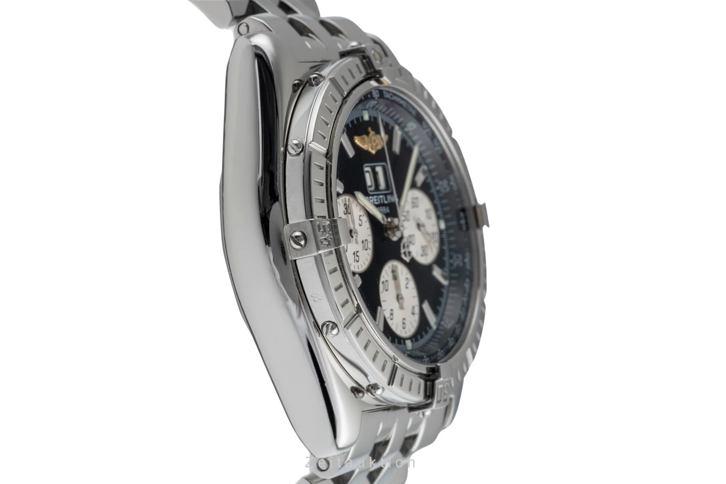 Breitling Crosswind chronograph steel automatic men's watch A44355  [2504624] - Image 8