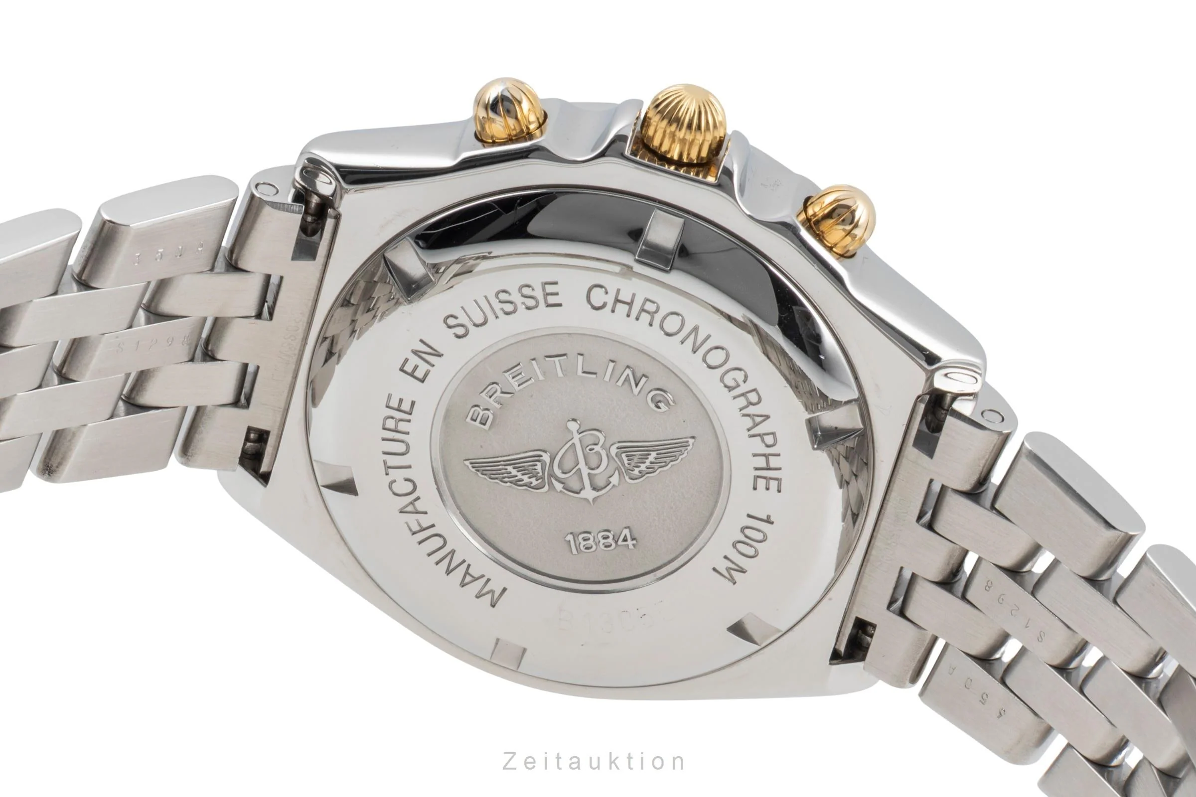 Breitling Crosswind chronograph steel / gold automatic men's watch B13055-096  [2505260] - Image 11