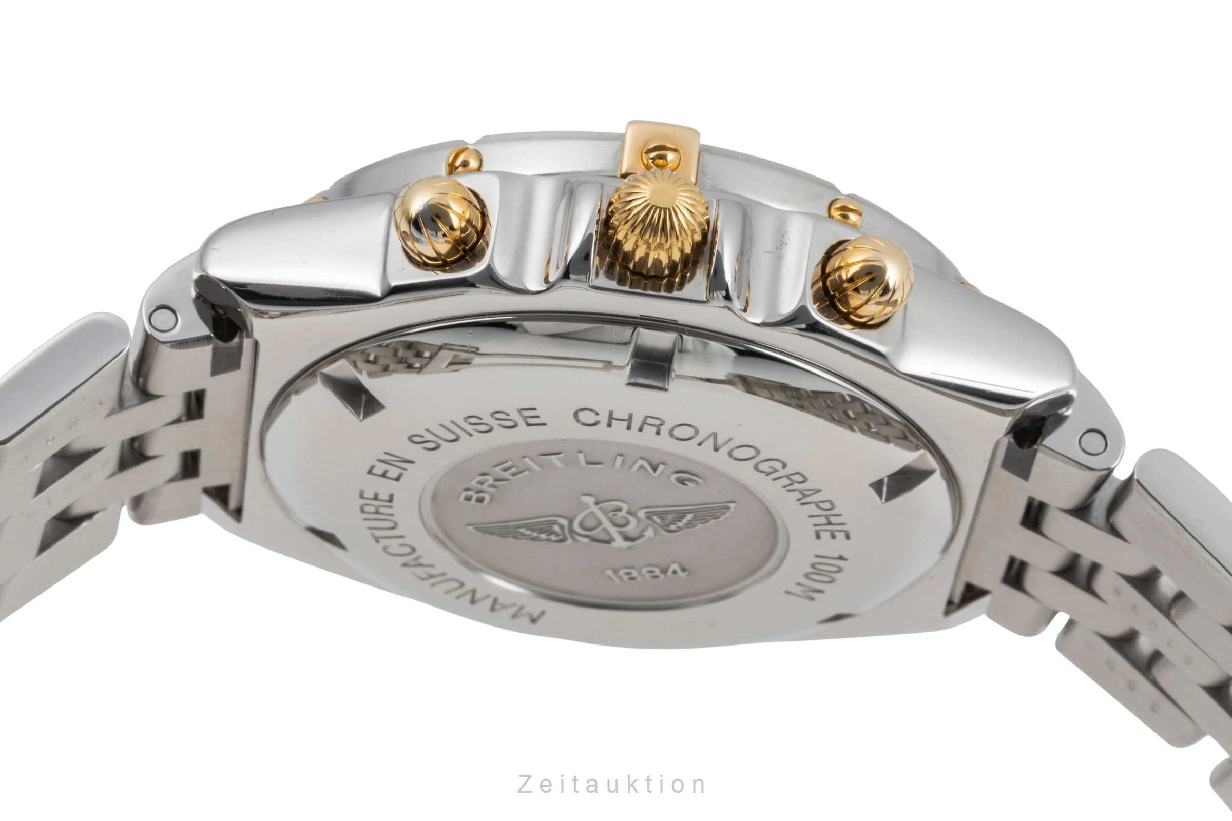 Breitling Crosswind chronograph steel / gold automatic men's watch B13055-096  [2505260] - Image 12