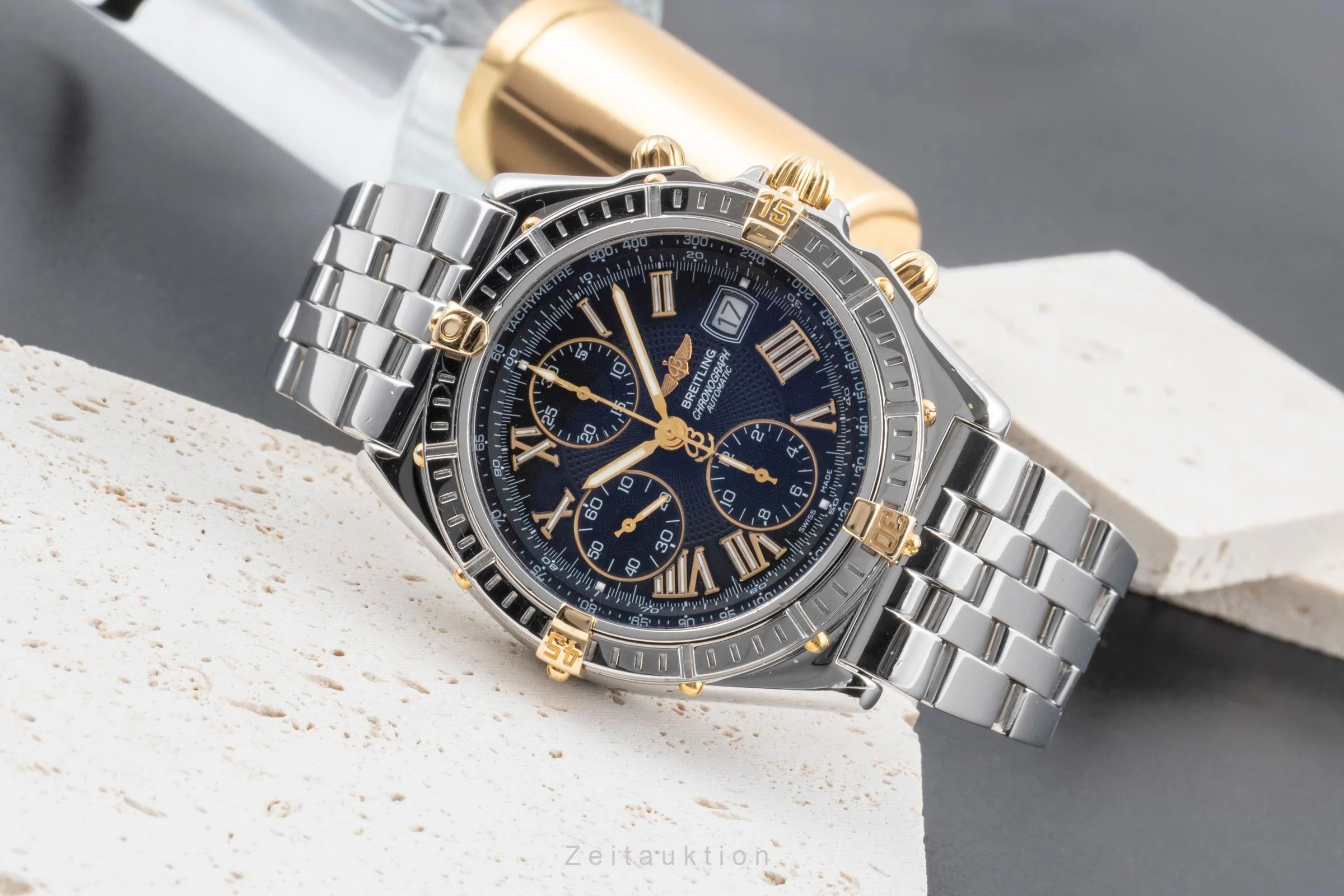 Breitling Crosswind chronograph steel / gold automatic men's watch B13055-096  [2505260] - Image 3