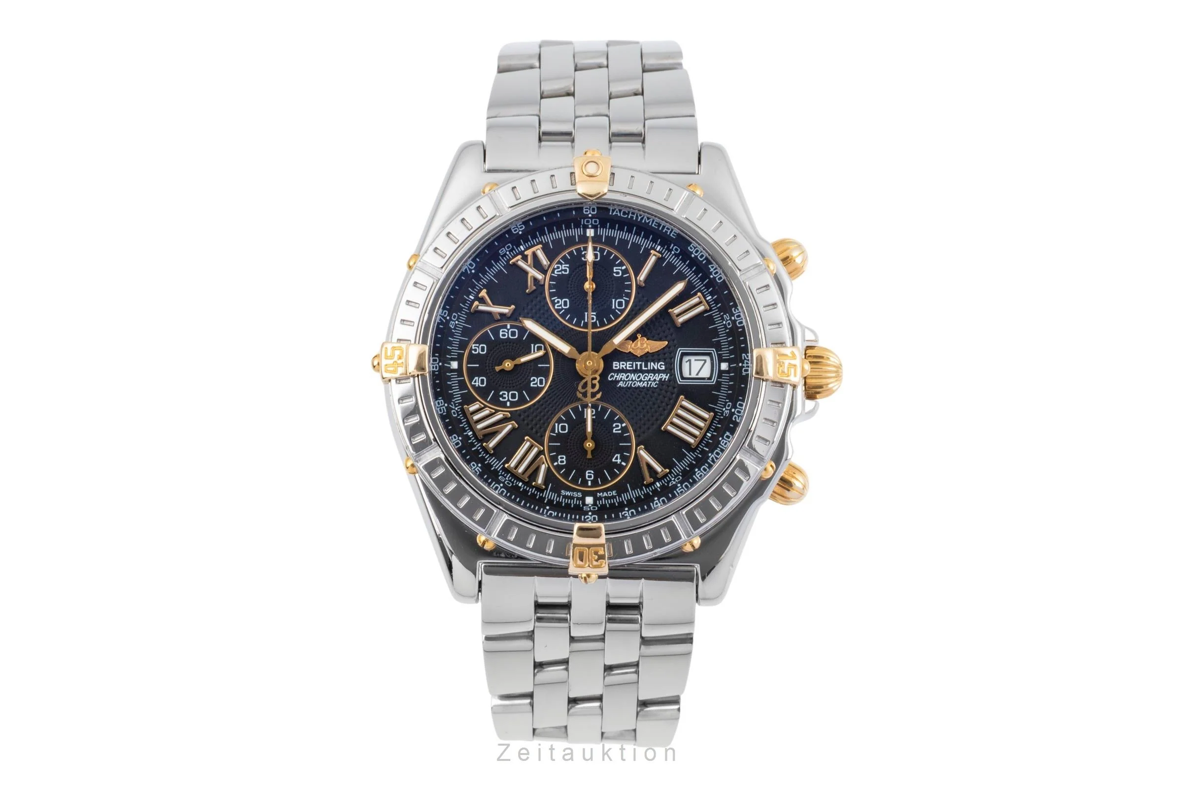 Breitling Crosswind chronograph steel / gold automatic men's watch B13055-096  [2505260] - Image 5