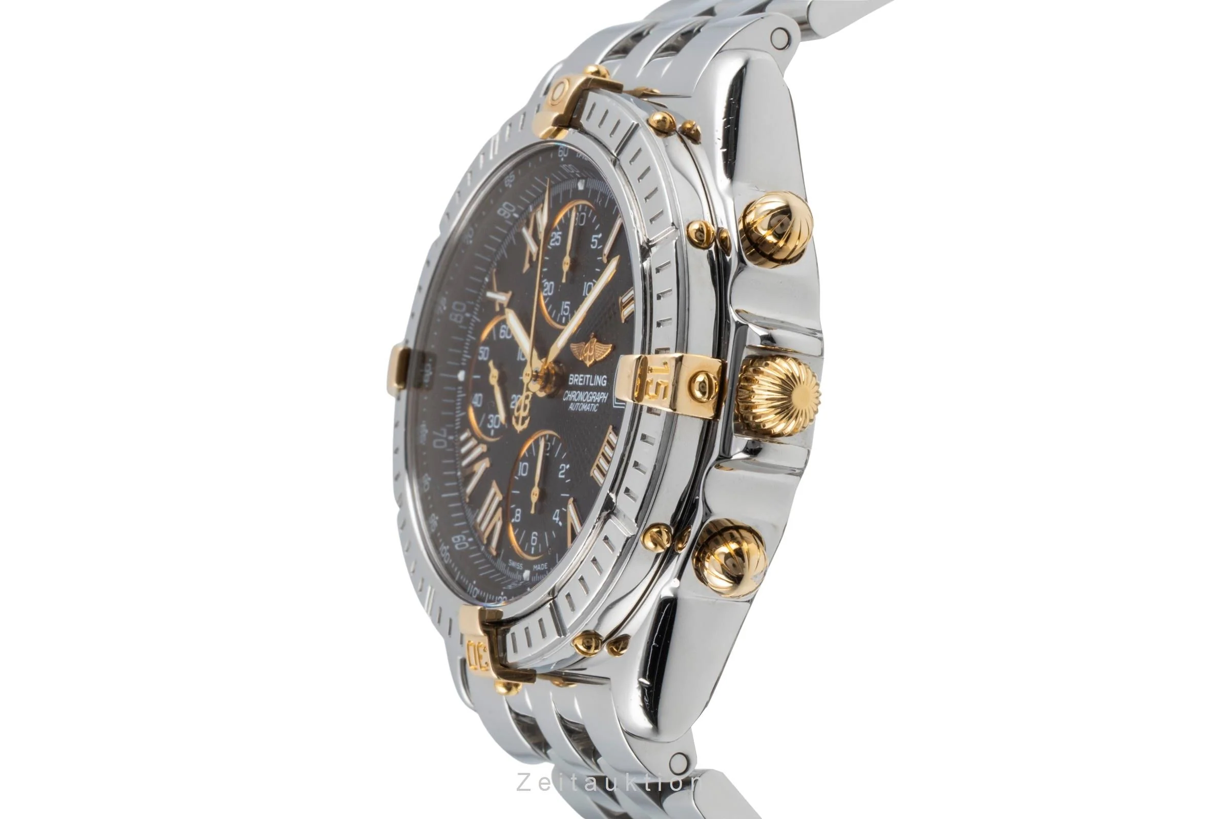 Breitling Crosswind chronograph steel / gold automatic men's watch B13055-096  [2505260] - Image 7