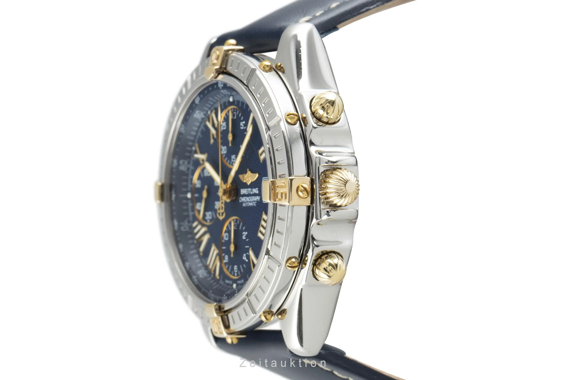 Breitling Crosswind chronograph steel / gold automatic men's watch B13055  [2108645] - Image 6