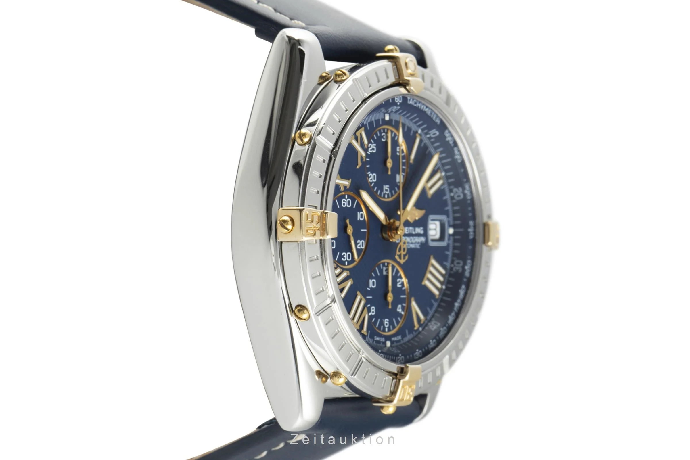 Breitling Crosswind chronograph steel / gold automatic men's watch B13055  [2108645] - Image 7