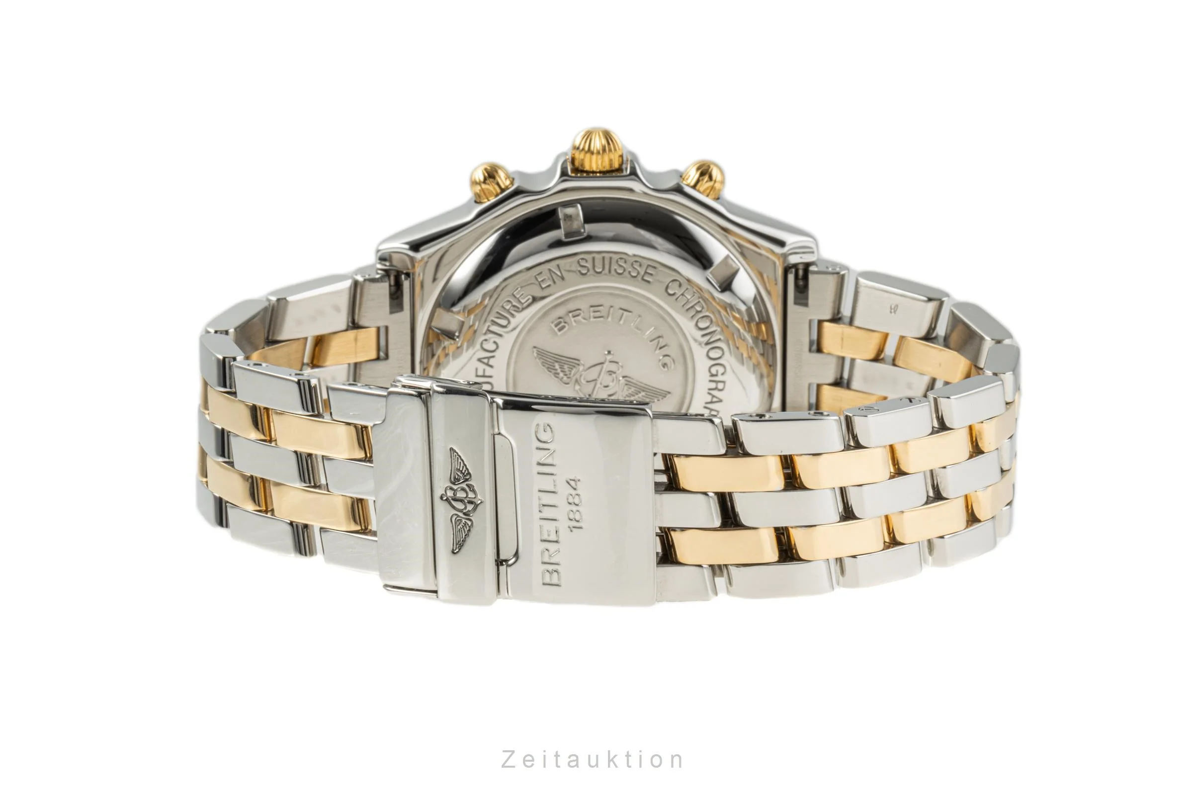 Breitling Crosswind chronograph steel / gold automatic men's watch B13055 LP: 9650EUR  [2206662] - Image 11