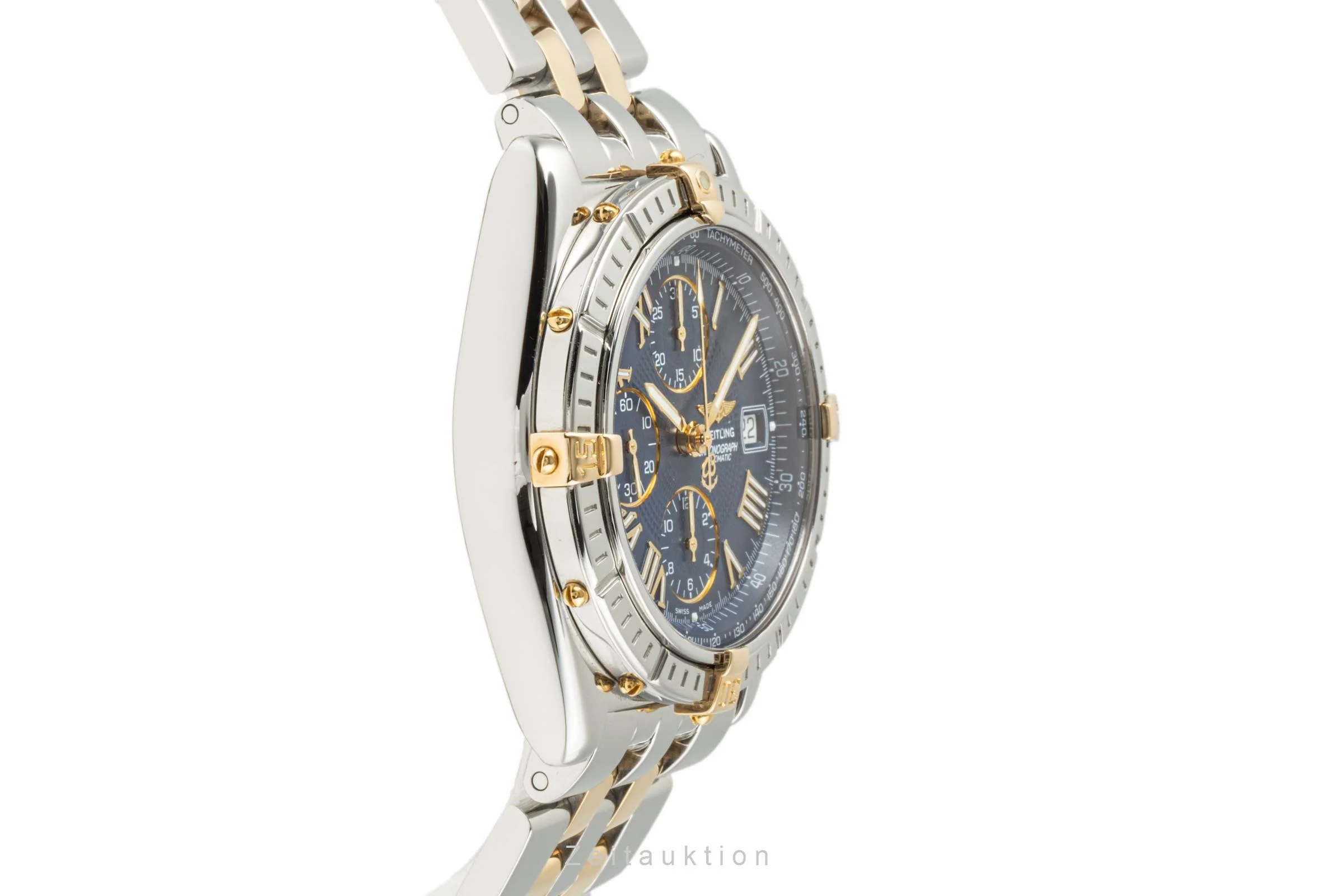 Breitling Crosswind chronograph steel / gold automatic men's watch B13055 LP: 9650EUR  [2206662] - Image 7