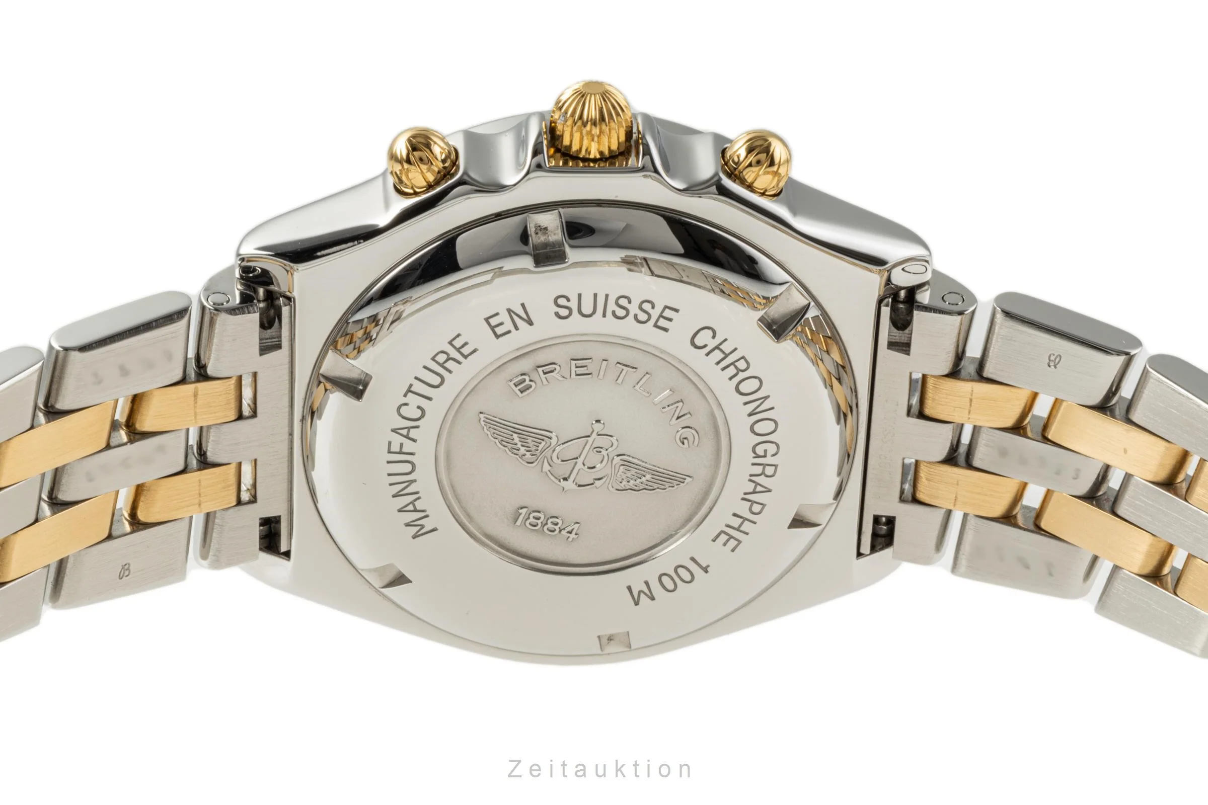 Breitling Crosswind chronograph steel / gold automatic men's watch B13055 LP: 9650EUR  [2206662] - Image 9