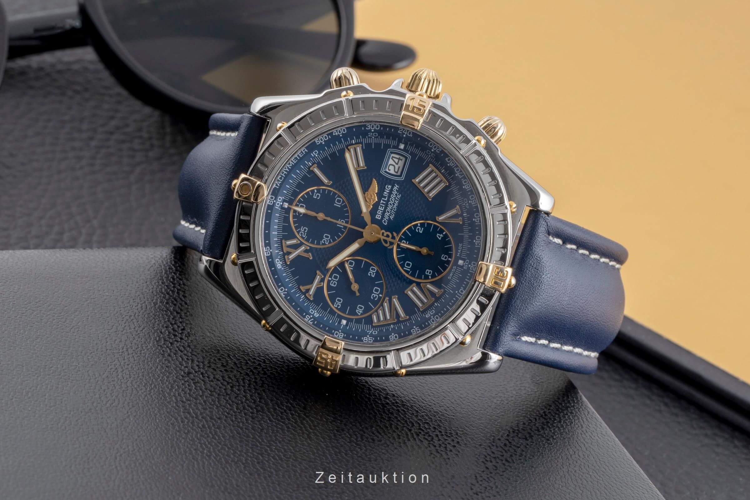Breitling Crosswind chronograph steel / gold automatic men's watch B13055  [2502145] - Image 3