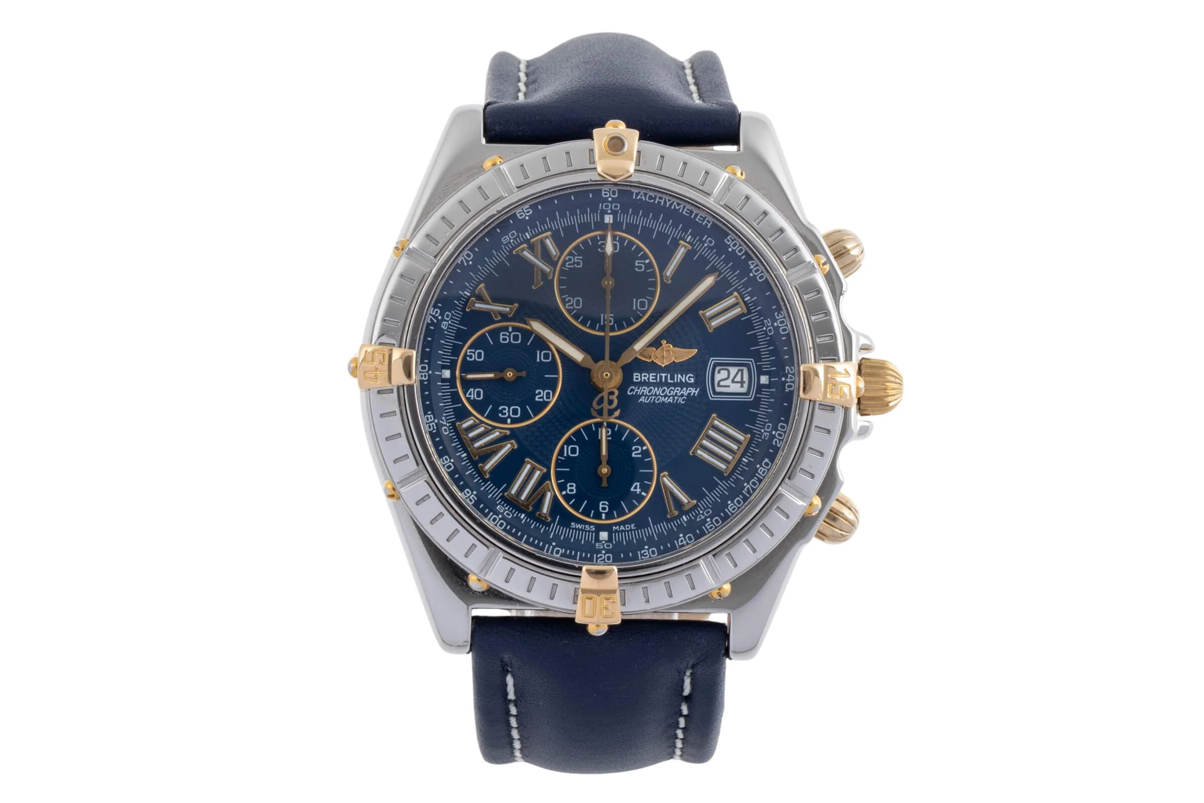Breitling Crosswind chronograph steel / gold automatic men's watch B13055  [2502145] - Image 5