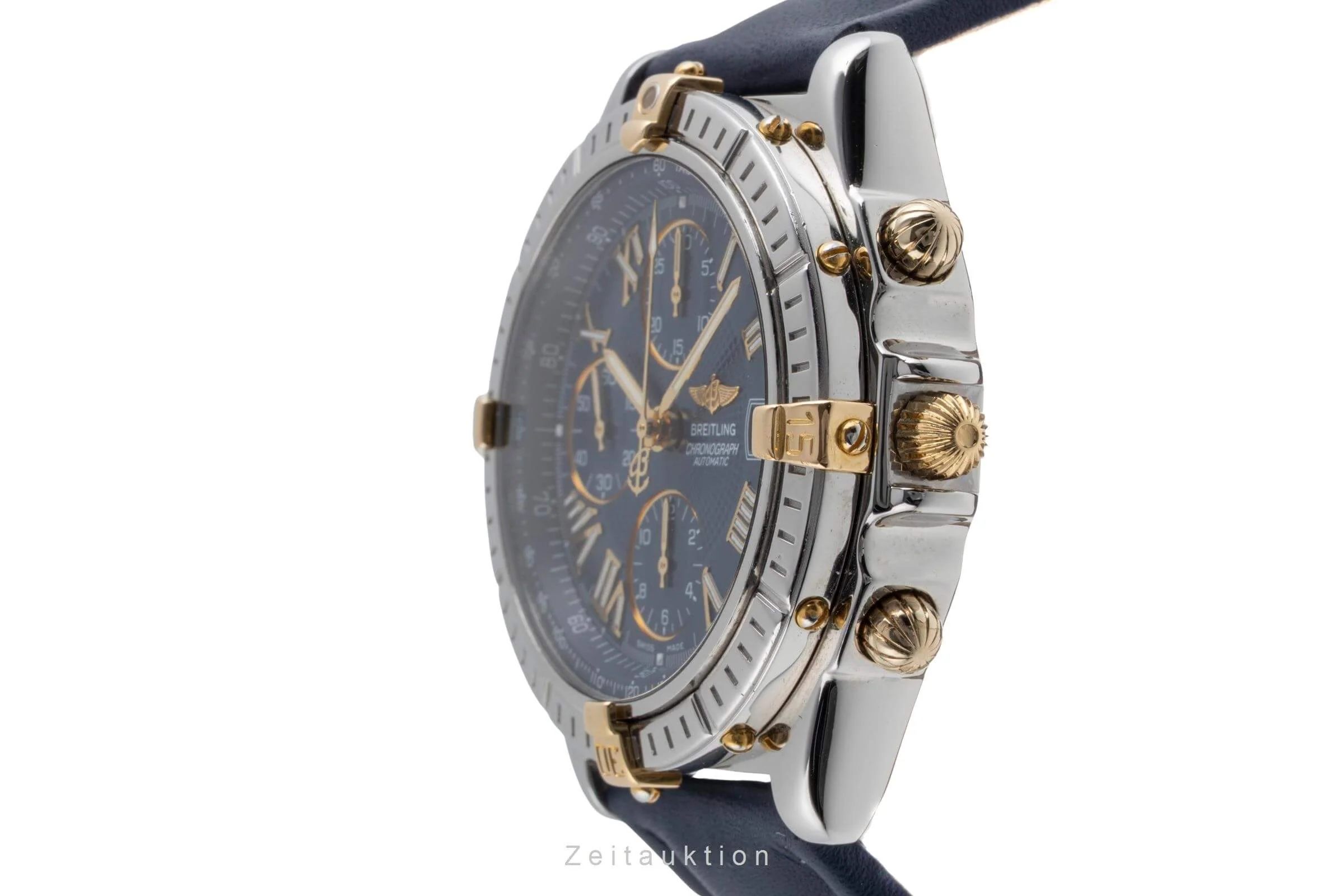 Breitling Crosswind chronograph steel / gold automatic men's watch B13055  [2502145] - Image 7
