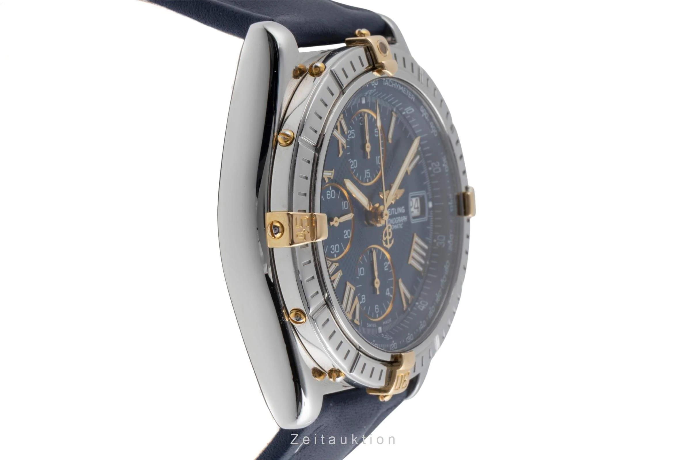 Breitling Crosswind chronograph steel / gold automatic men's watch B13055  [2502145] - Image 8