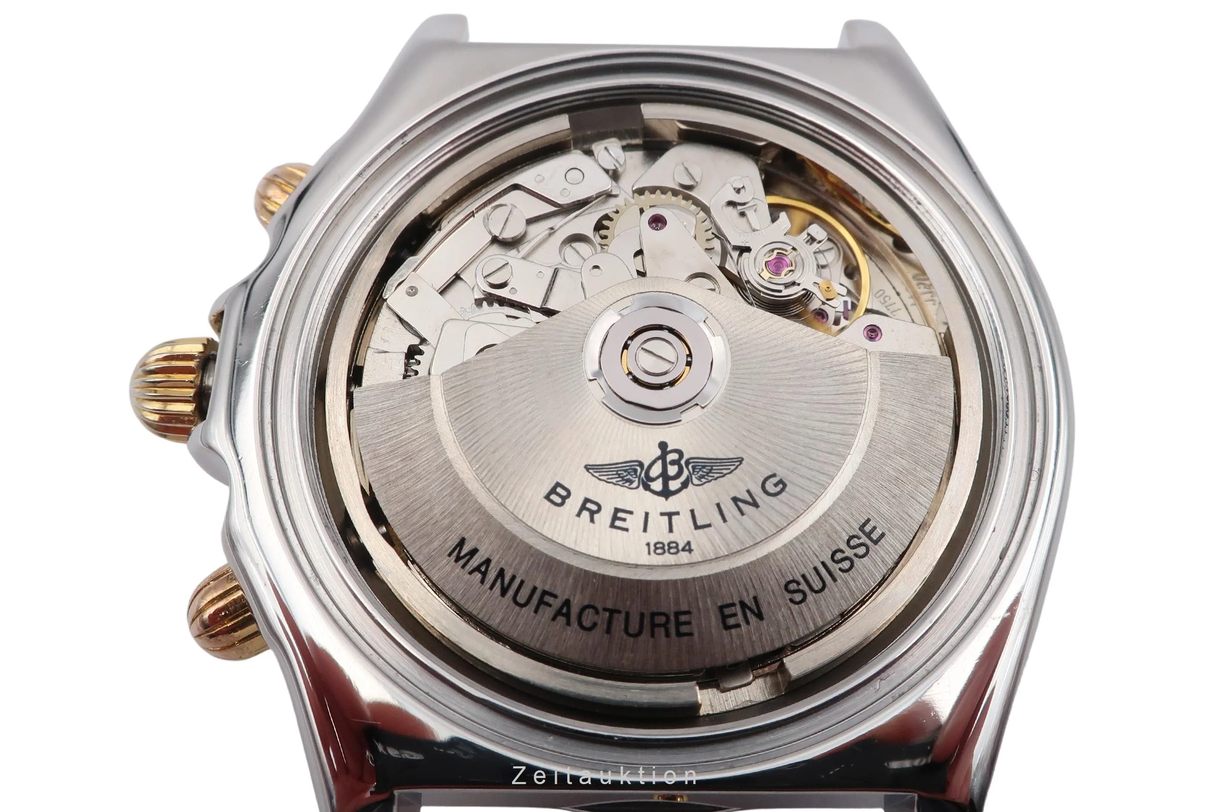 Breitling Crosswind chronograph steel / gold automatic men's watch B13055  [2506633] - Image 15