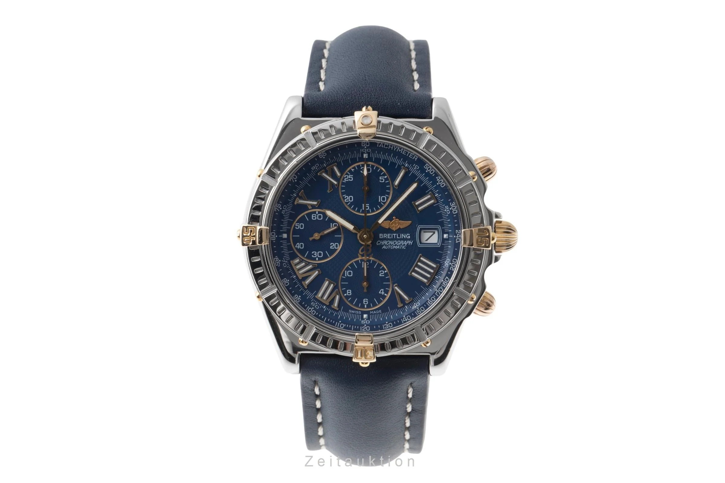 Breitling Crosswind chronograph steel / gold automatic men's watch B13055  [2506633] - Image 5