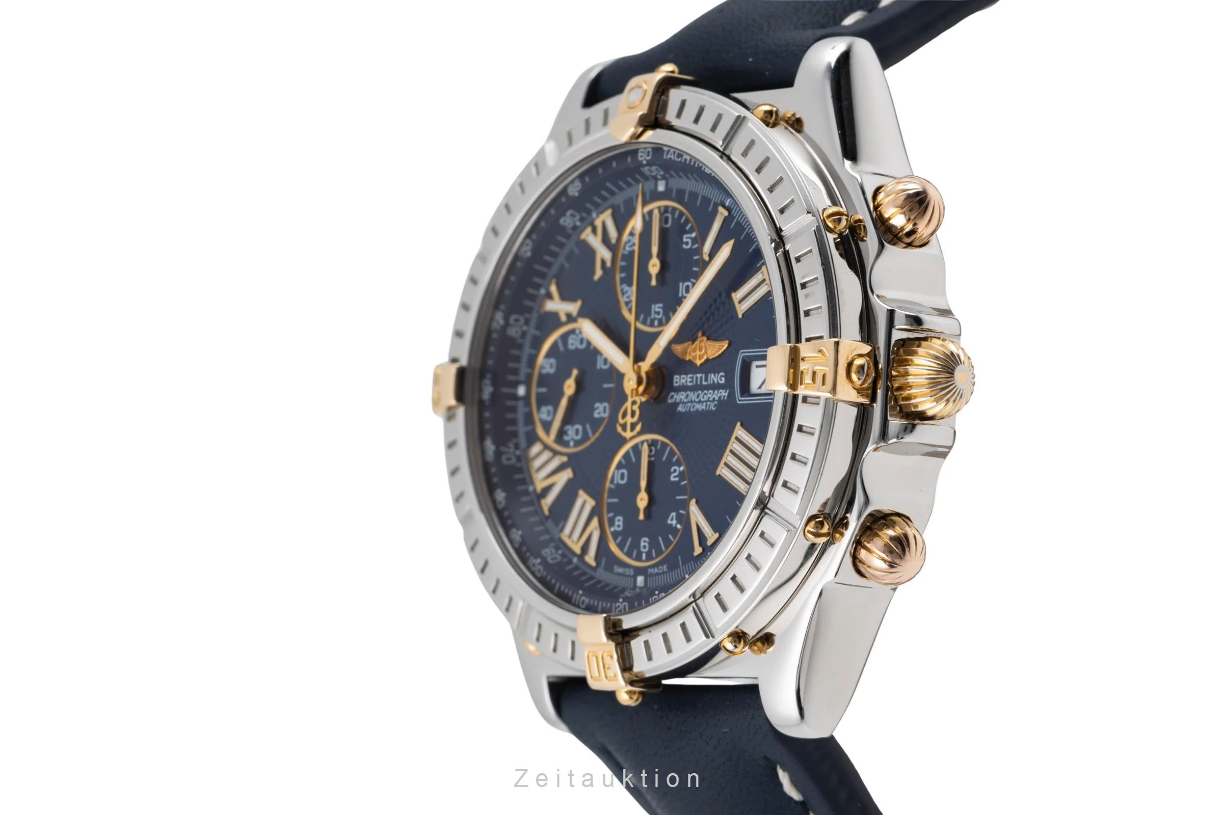 Breitling Crosswind chronograph steel / gold automatic men's watch B13055  [2506633] - Image 7