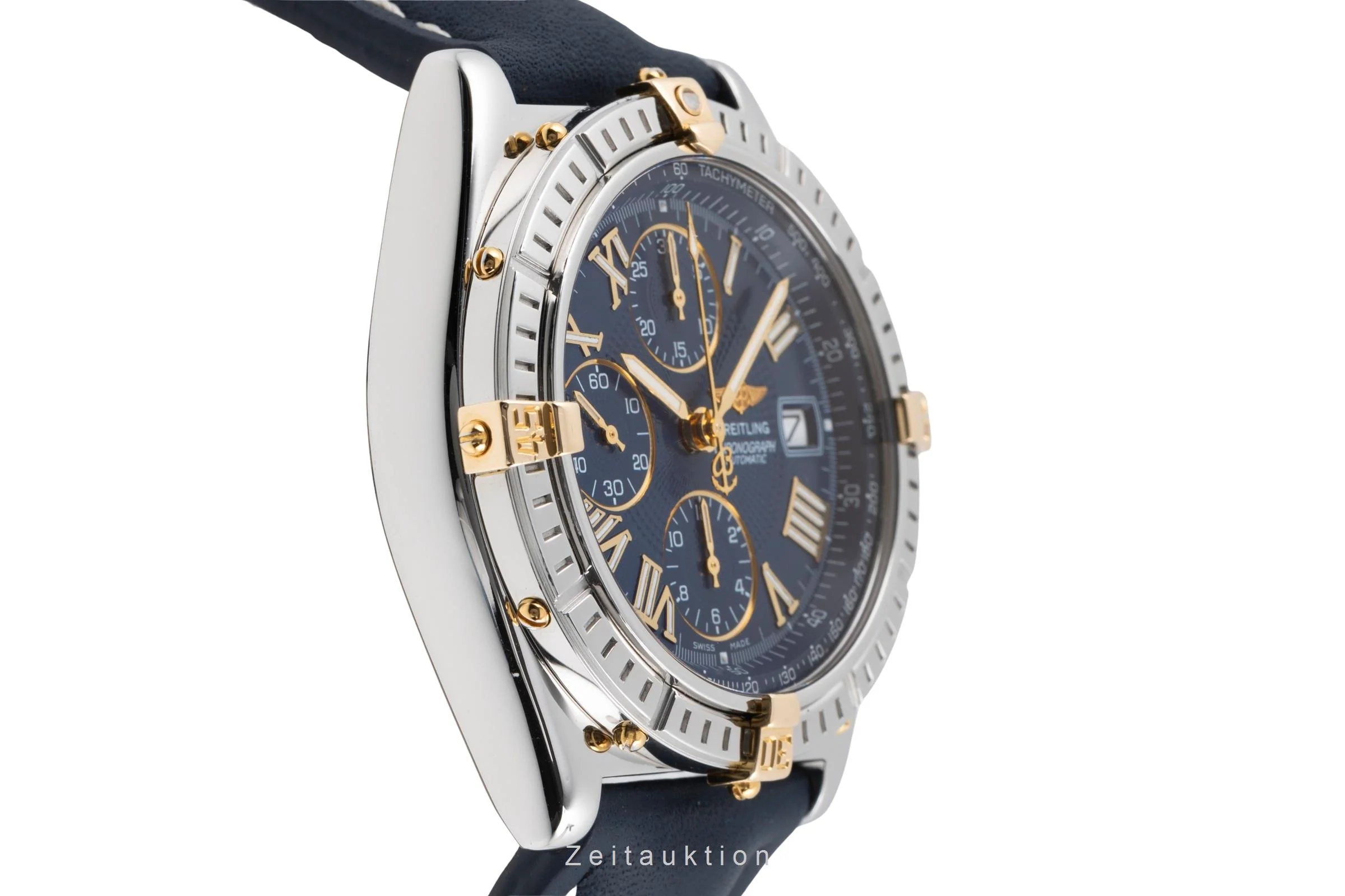Breitling Crosswind chronograph steel / gold automatic men's watch B13055  [2506633] - Image 8