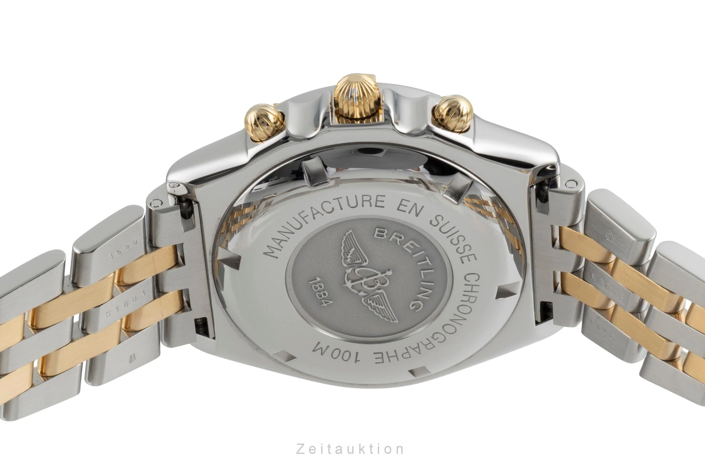 Breitling Crosswind chronograph steel / gold automatic men's watch B13055  [2506738] - Image 12