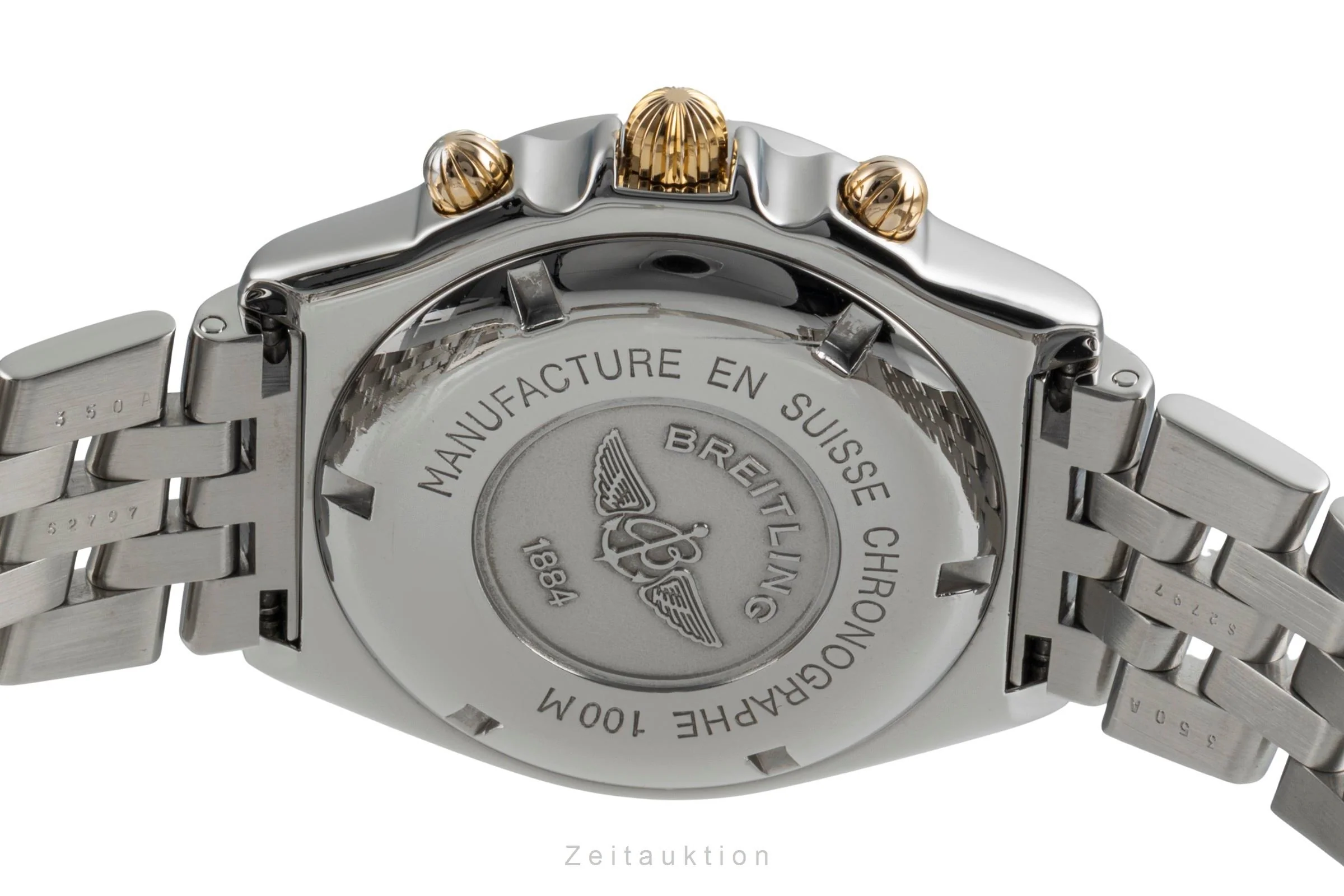 Breitling Crosswind chronograph steel / gold automatic men's watch B13055  [2600042] - Image 12