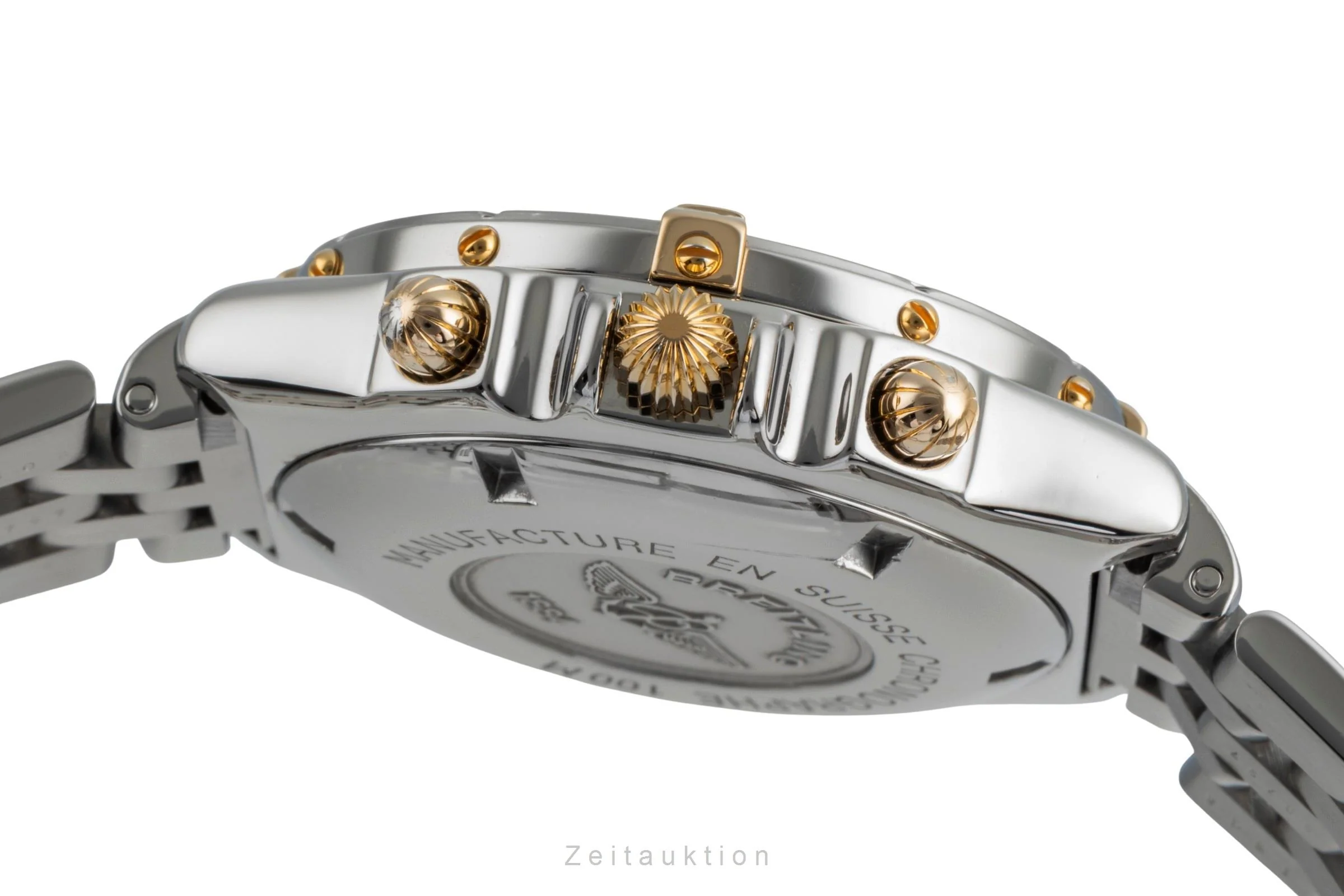 Breitling Crosswind chronograph steel / gold automatic men's watch B13055  [2600042] - Image 13