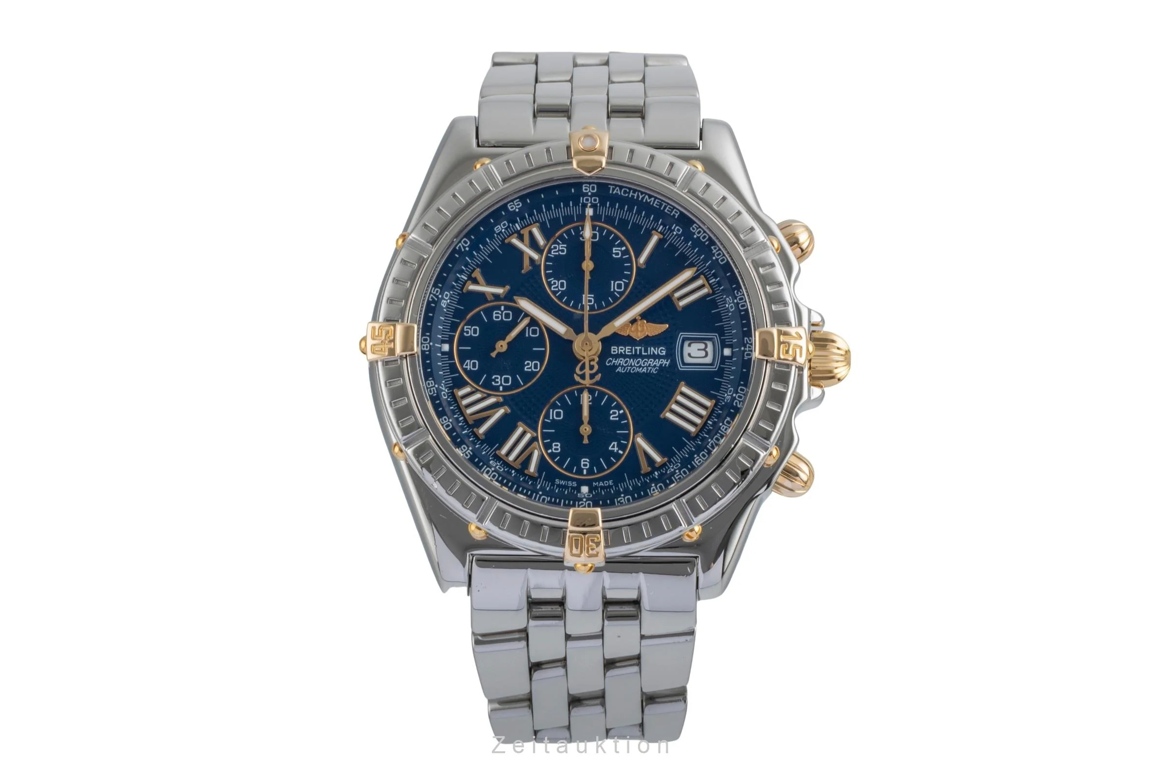 Breitling Crosswind chronograph steel / gold automatic men's watch B13055  [2600042] - Image 5