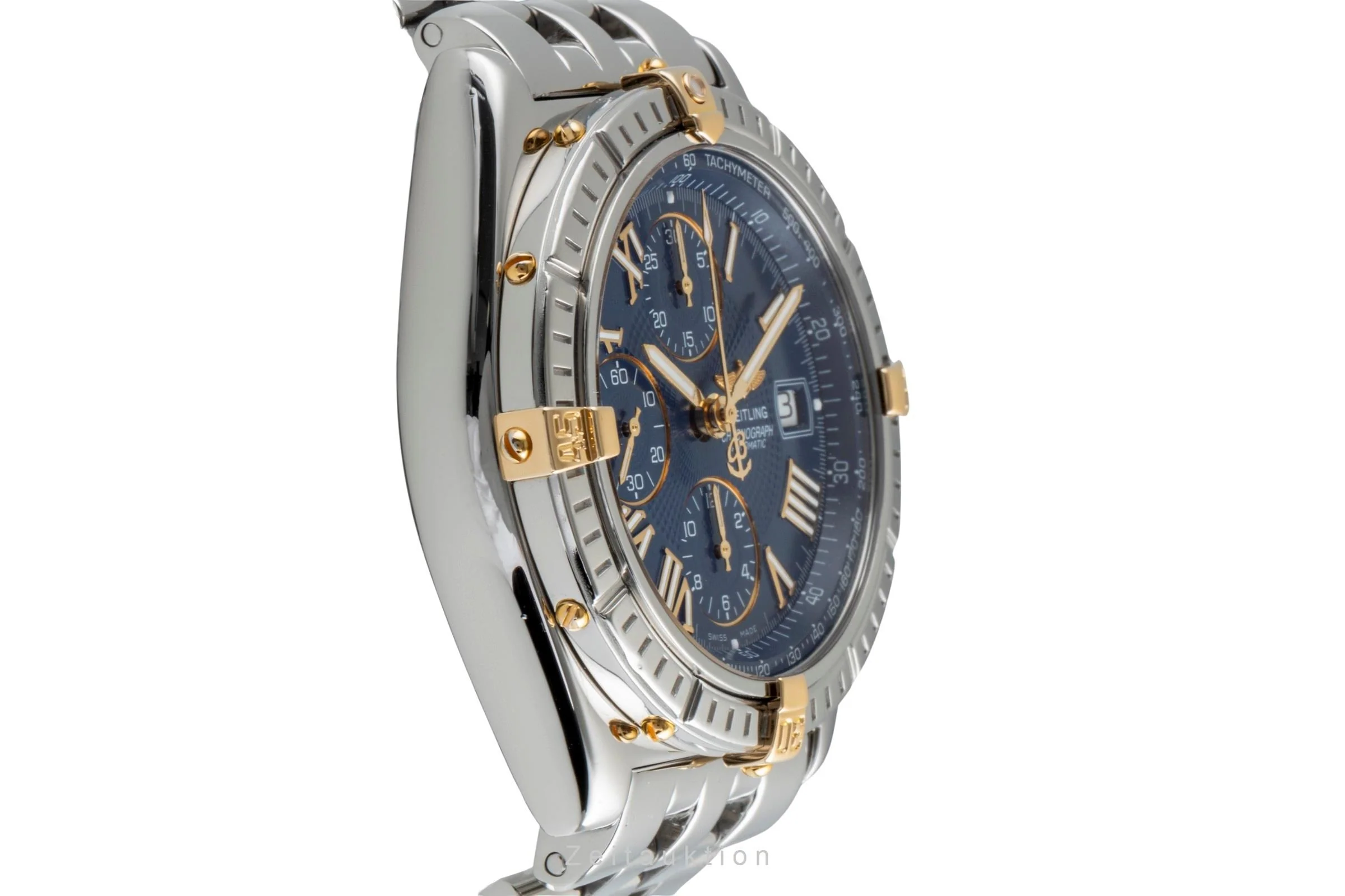 Breitling Crosswind chronograph steel / gold automatic men's watch B13055  [2600042] - Image 8