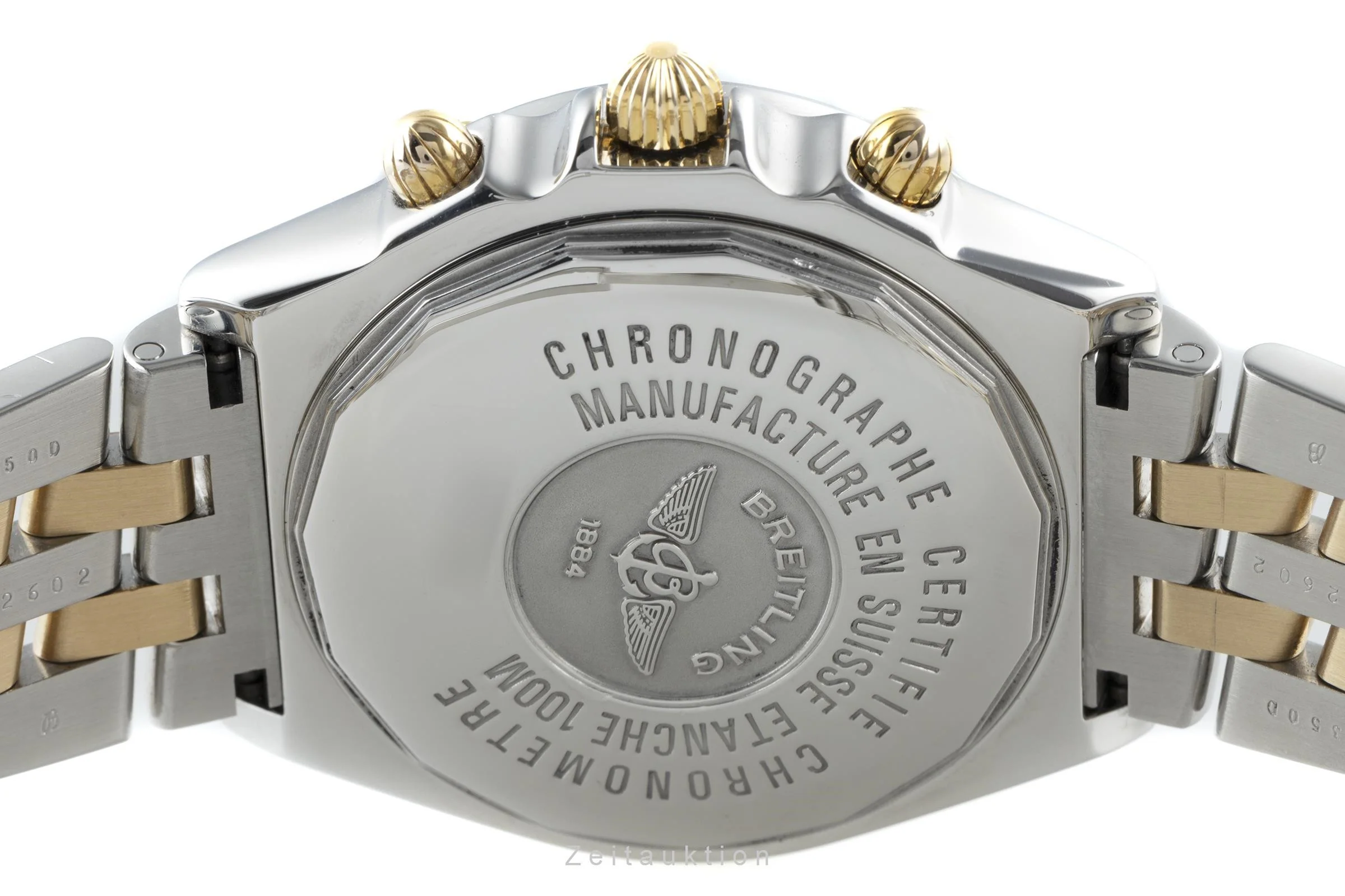 Breitling Crosswind chronograph steel / gold automatic men's watch B13355 LP: 11600EUR  [2200932] - Image 10