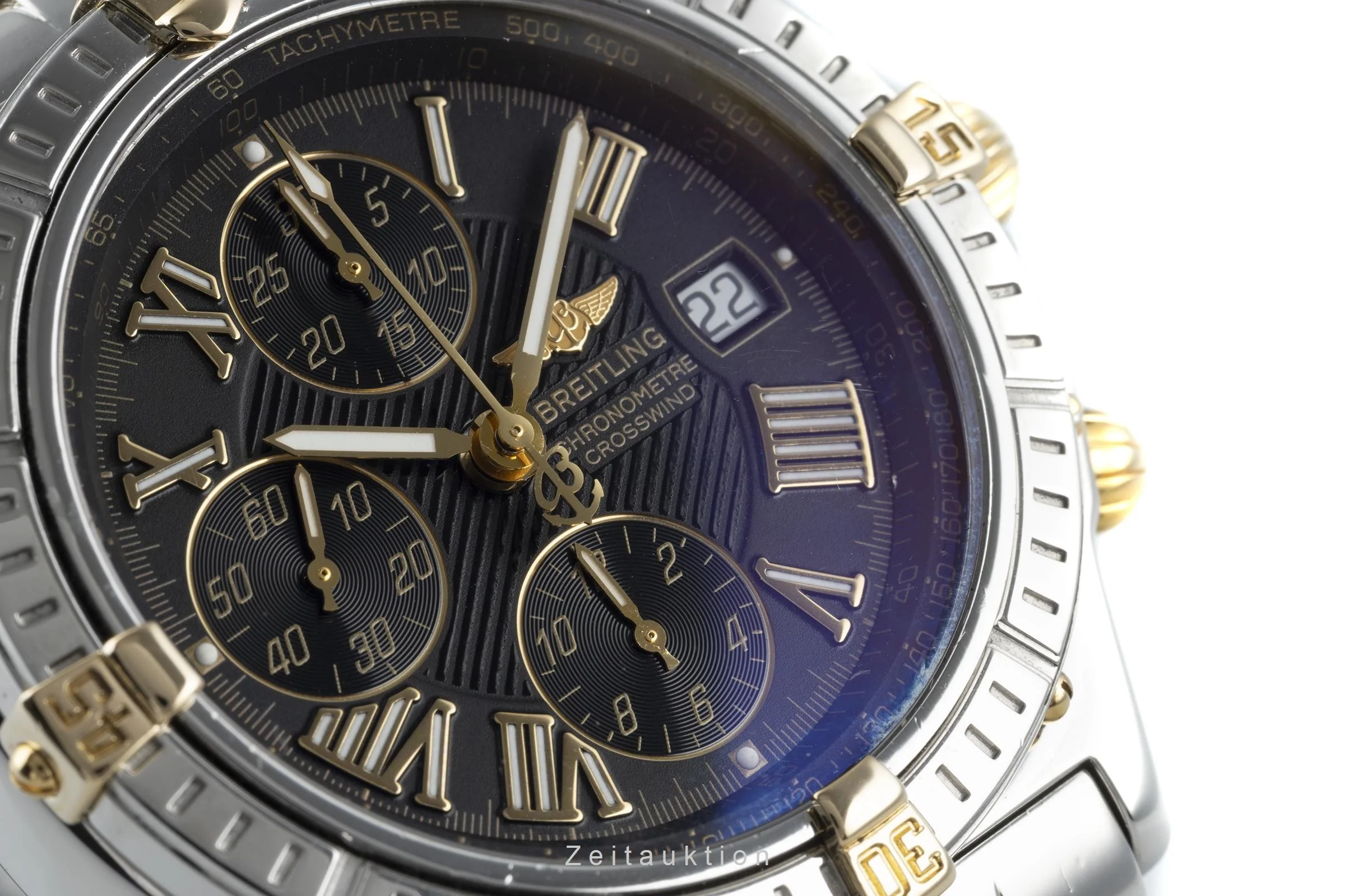 Breitling Crosswind chronograph steel / gold automatic men's watch B13355 LP: 11600EUR  [2200932] - Image 13