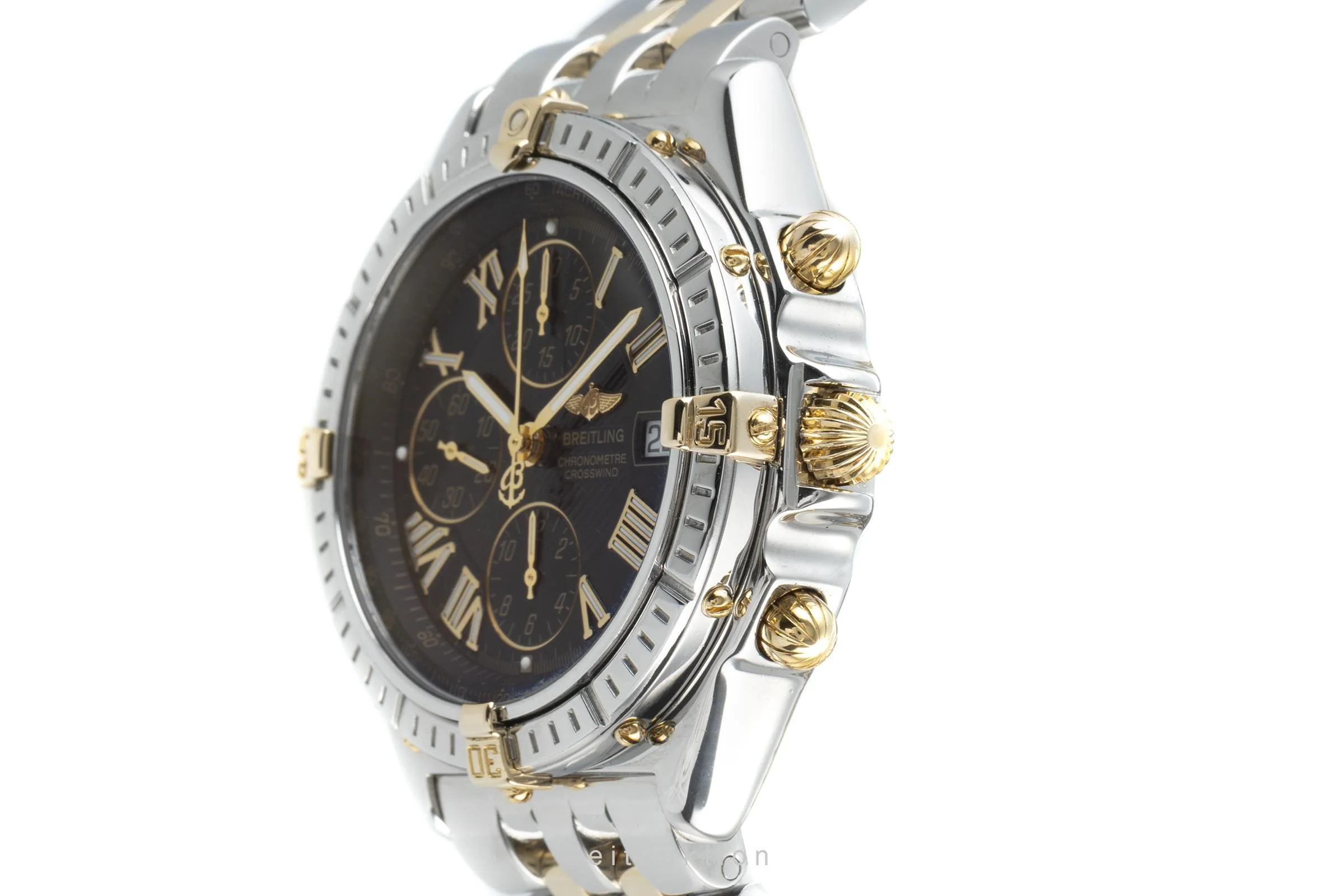 Breitling Crosswind chronograph steel / gold automatic men's watch B13355 LP: 11600EUR  [2200932] - Image 6