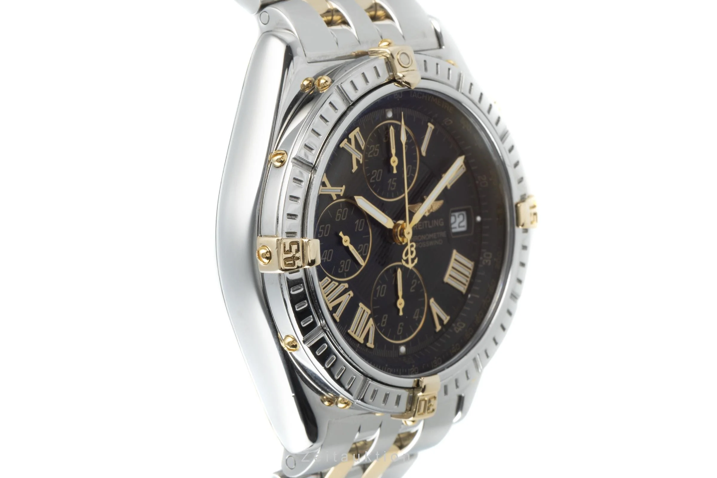Breitling Crosswind chronograph steel / gold automatic men's watch B13355 LP: 11600EUR  [2200932] - Image 7