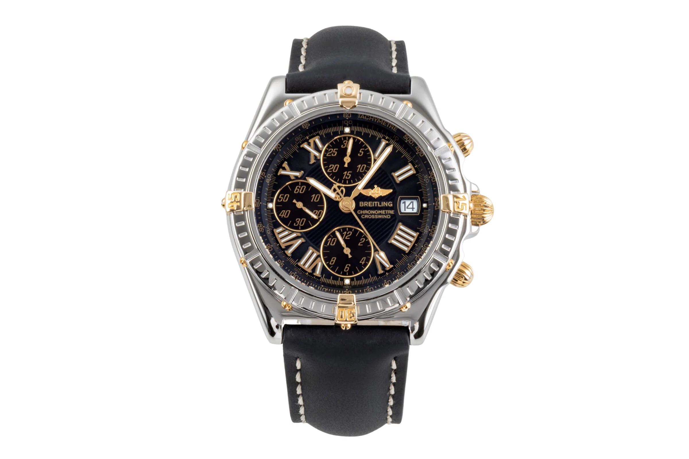 Breitling Crosswind chronograph steel / gold automatic men's watch B13355  [2502156] - Image 5