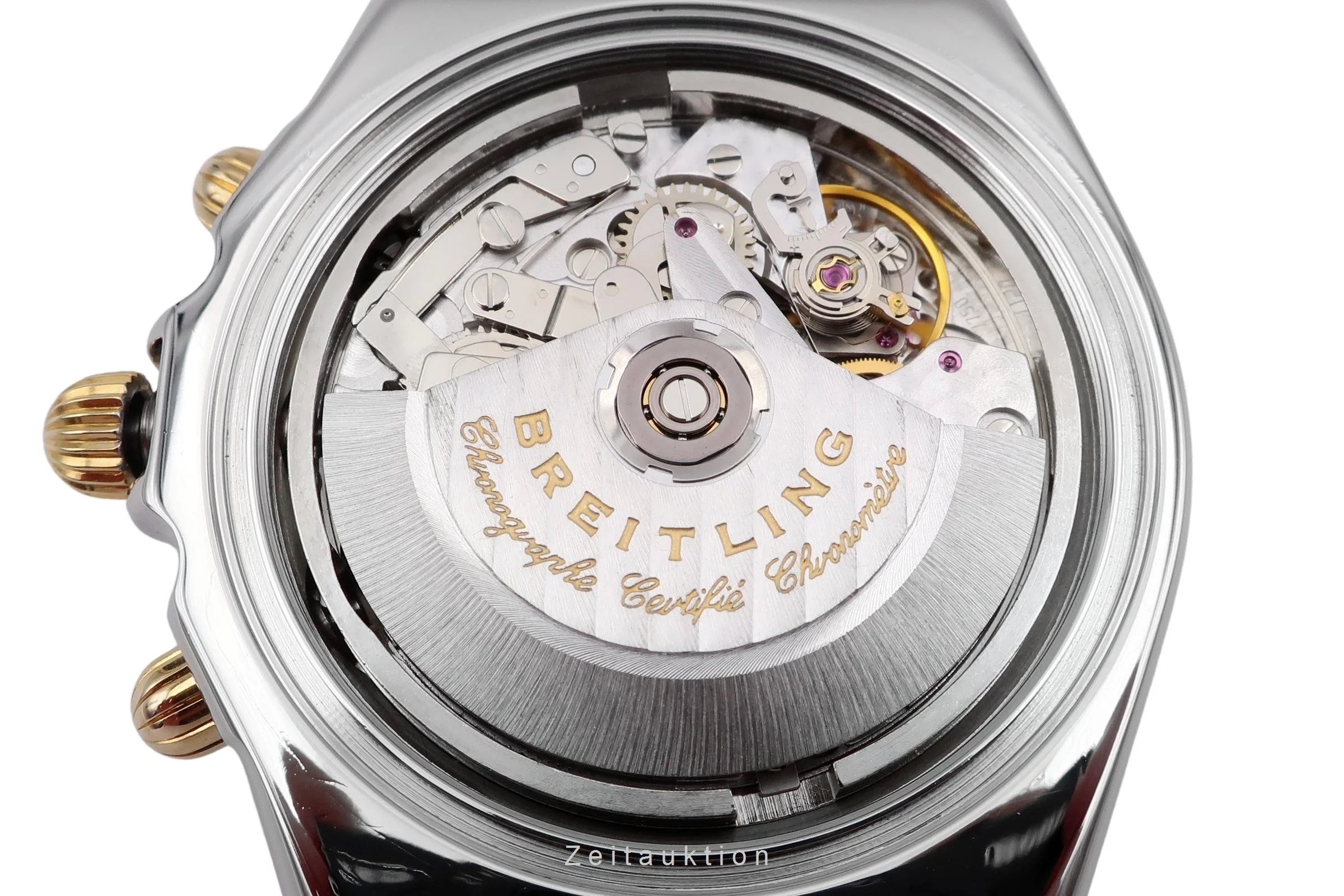 Breitling Crosswind chronograph steel / gold automatic men's watch B13355  [2502715] - Image 15