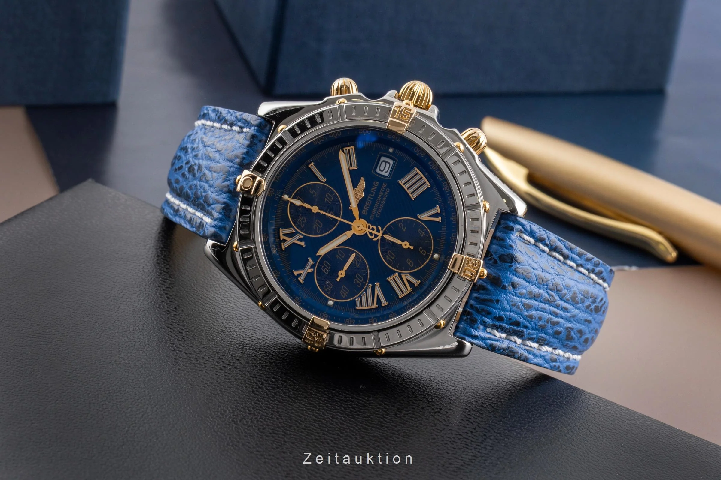 Breitling Crosswind chronograph steel / gold automatic men's watch B13355  [2502715] - Image 3