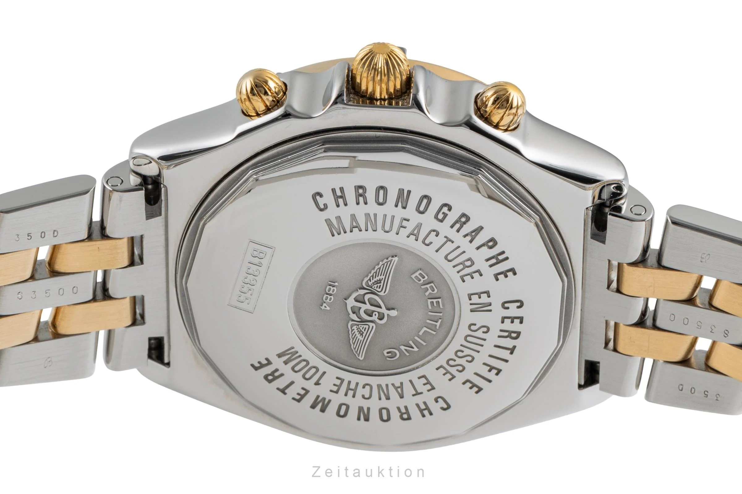 Breitling Crosswind chronograph steel / gold automatic men's watch B13355  [2505164] - Image 11