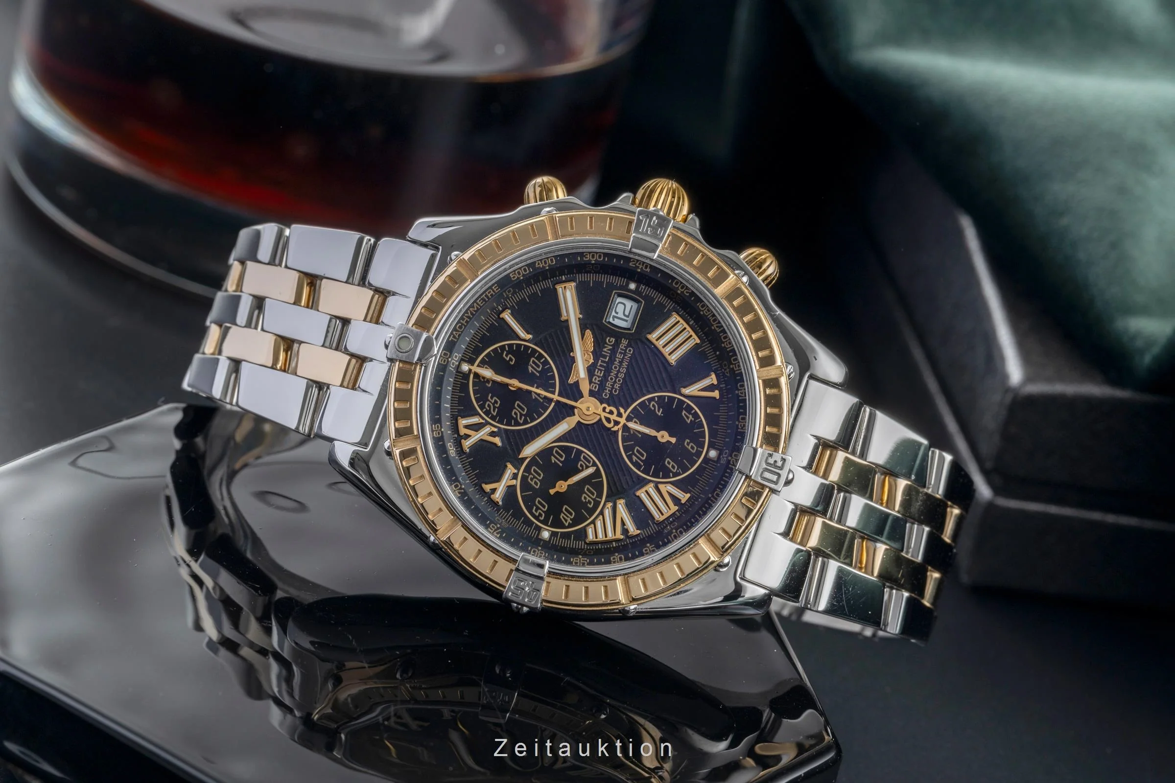 Breitling Crosswind chronograph steel / gold automatic men's watch B13355  [2505164] - Image 3