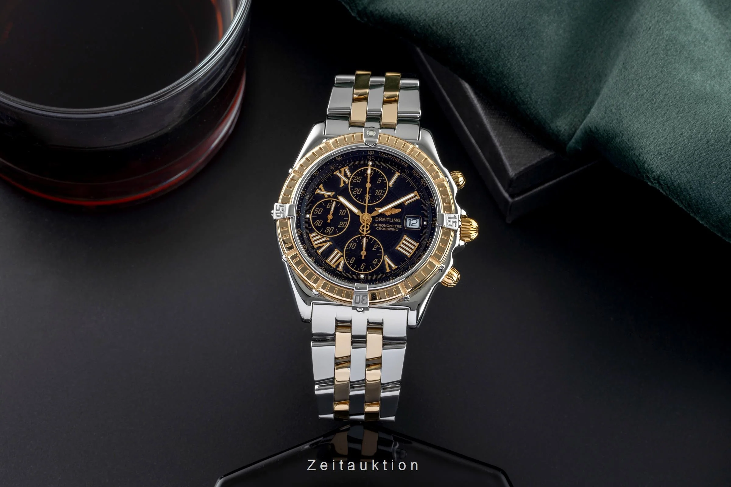 Breitling Crosswind chronograph steel / gold automatic men's watch B13355  [2505164] - Image 4