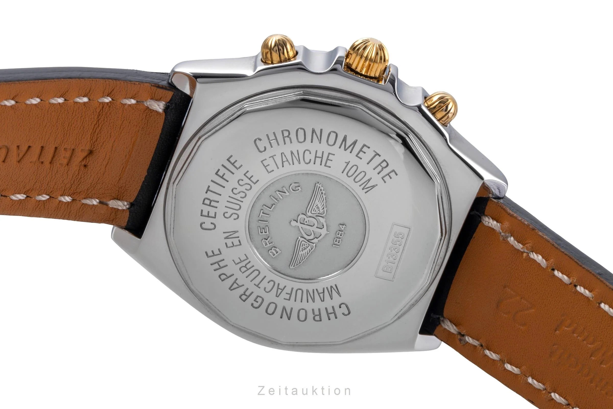 Breitling Crosswind chronograph steel / gold automatic men's watch B13355  [2505763] - Image 12