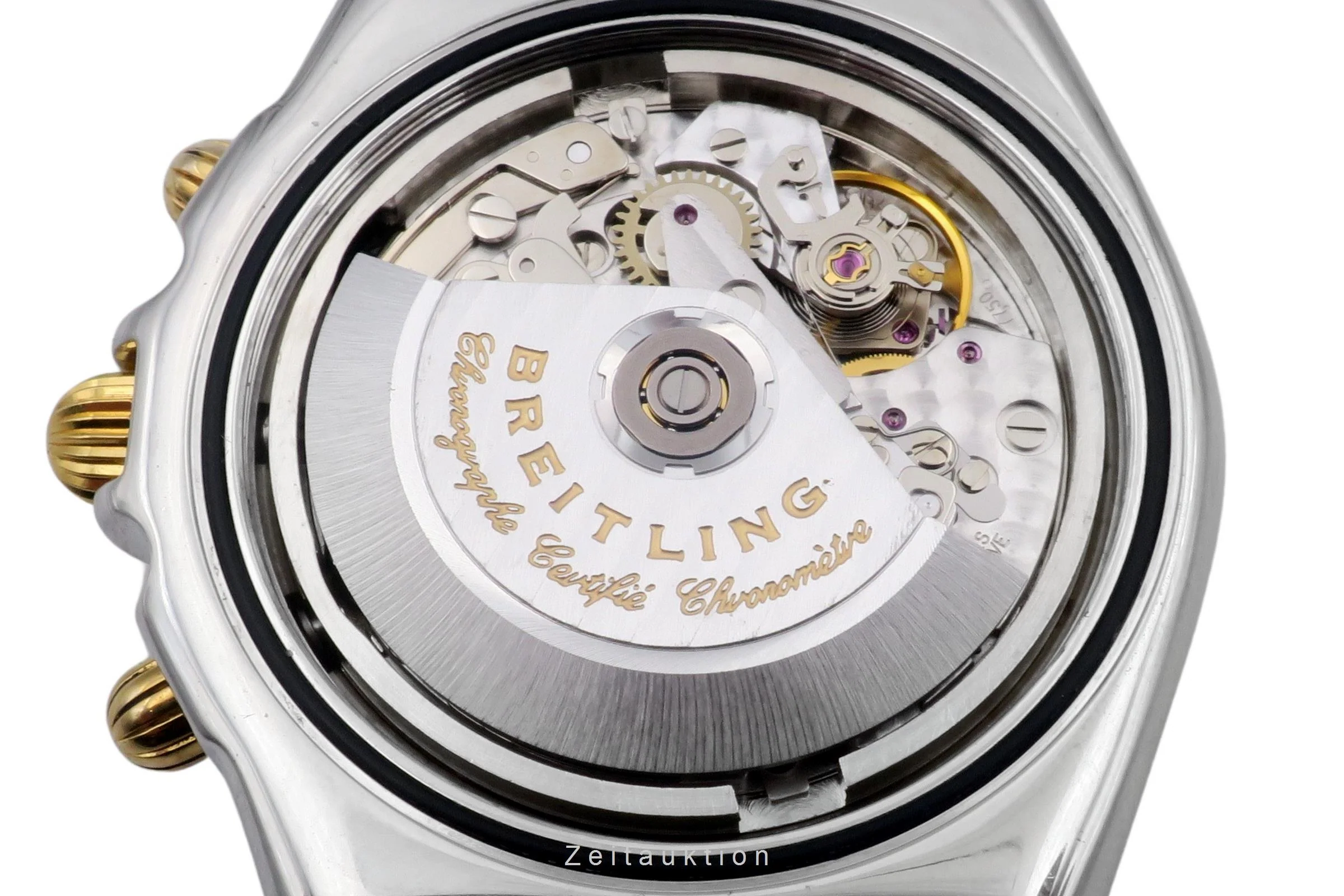 Breitling Crosswind chronograph steel / gold automatic men's watch B13355  [2505763] - Image 15