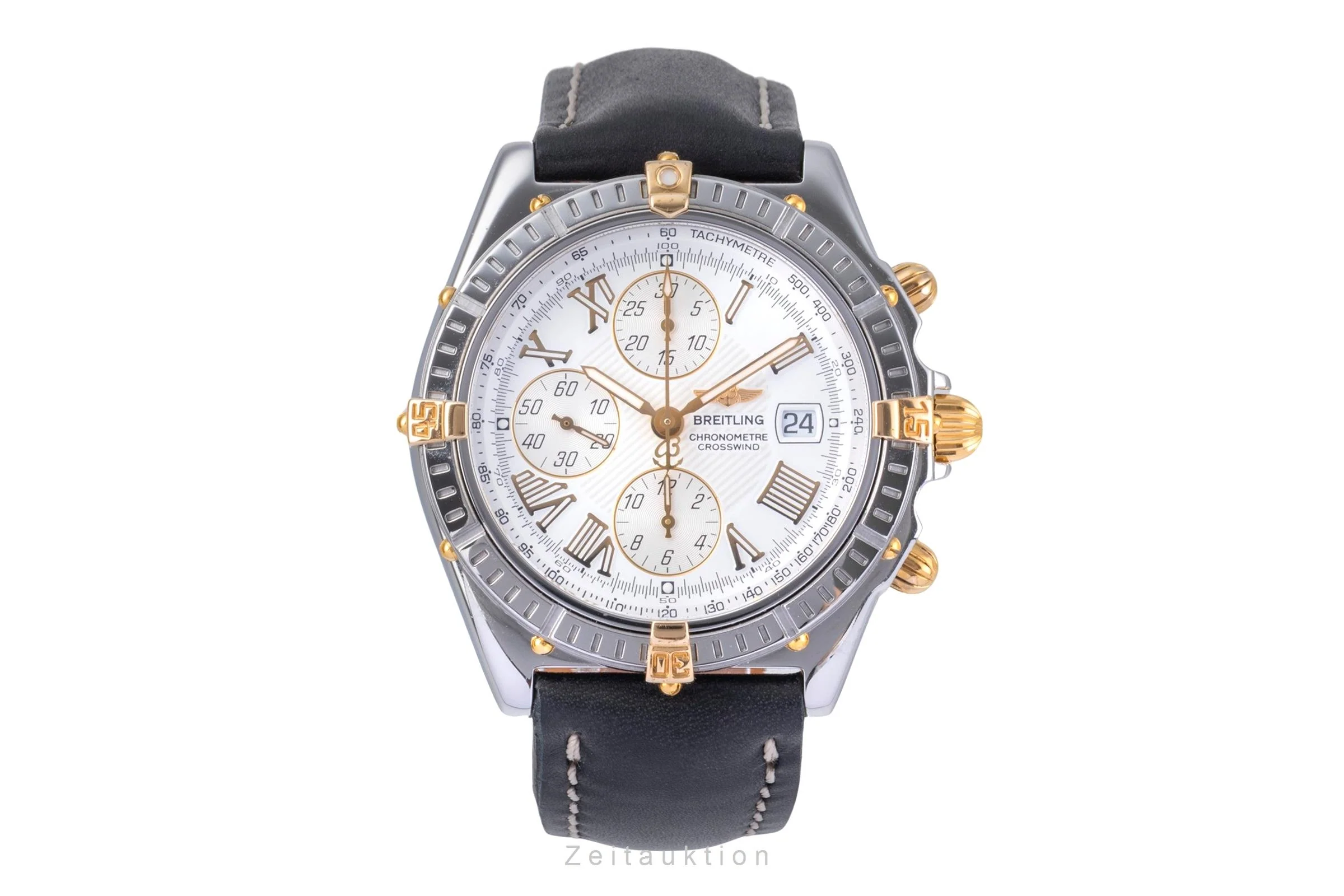 Breitling Crosswind chronograph steel / gold automatic men's watch B13355  [2505763] - Image 5