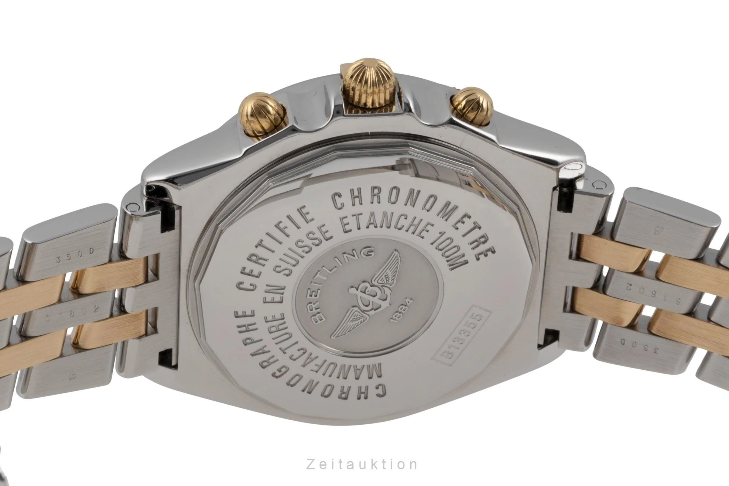 Breitling Crosswind chronograph steel / gold automatic men's watch B13355  [2506237] - Image 11