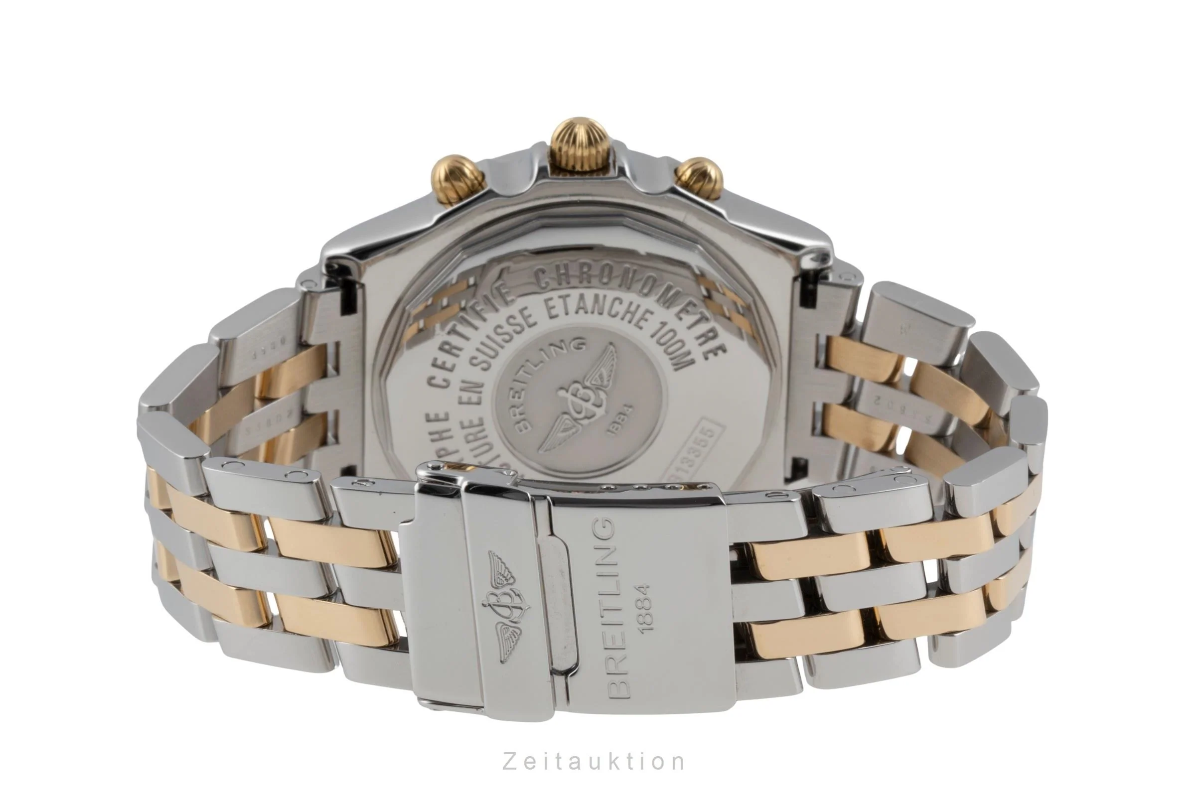 Breitling Crosswind chronograph steel / gold automatic men's watch B13355  [2506237] - Image 13