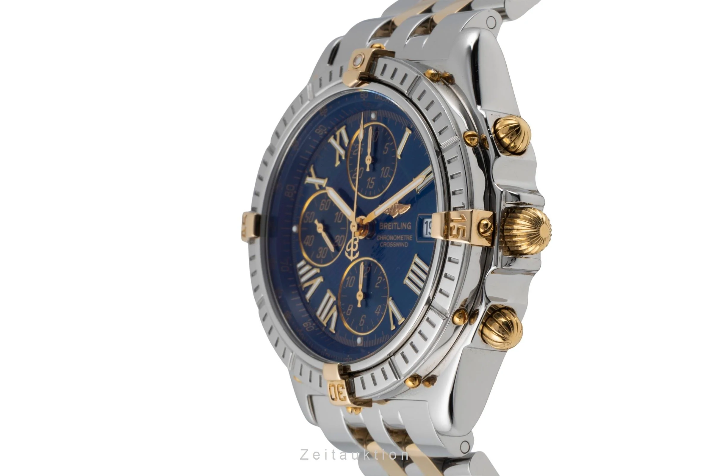 Breitling Crosswind chronograph steel / gold automatic men's watch B13355  [2506237] - Image 7