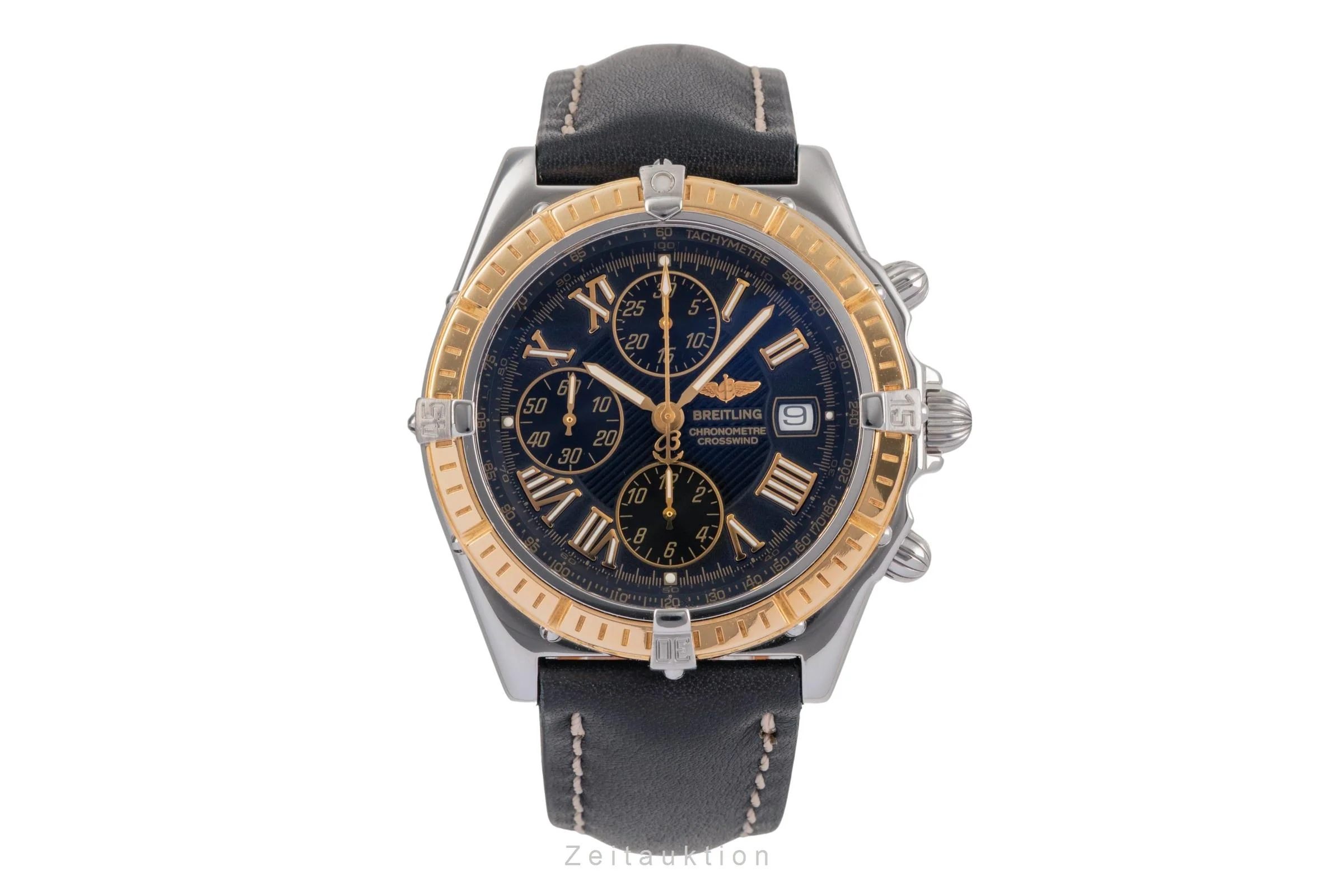 Breitling Crosswind chronograph steel / gold automatic men's watch D13355  [2503464] - Image 5