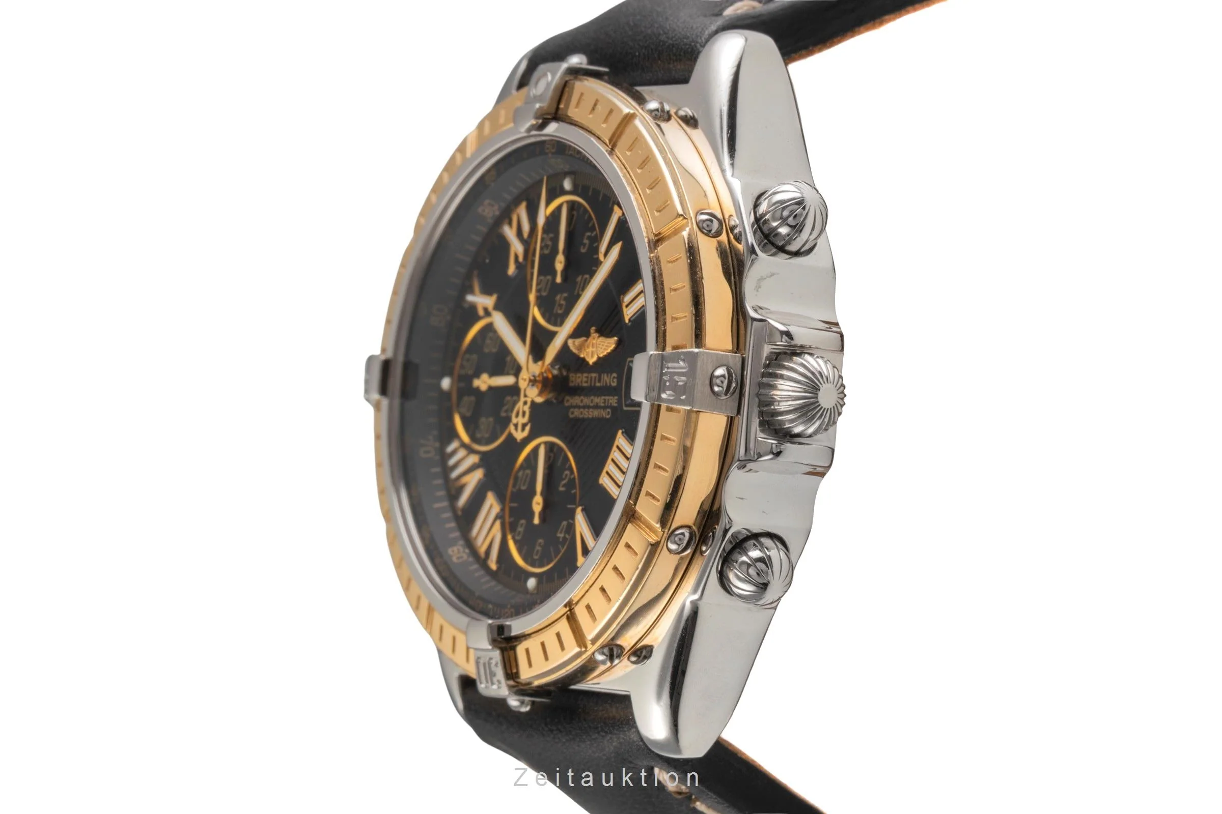 Breitling Crosswind chronograph steel / gold automatic men's watch D13355  [2503464] - Image 7
