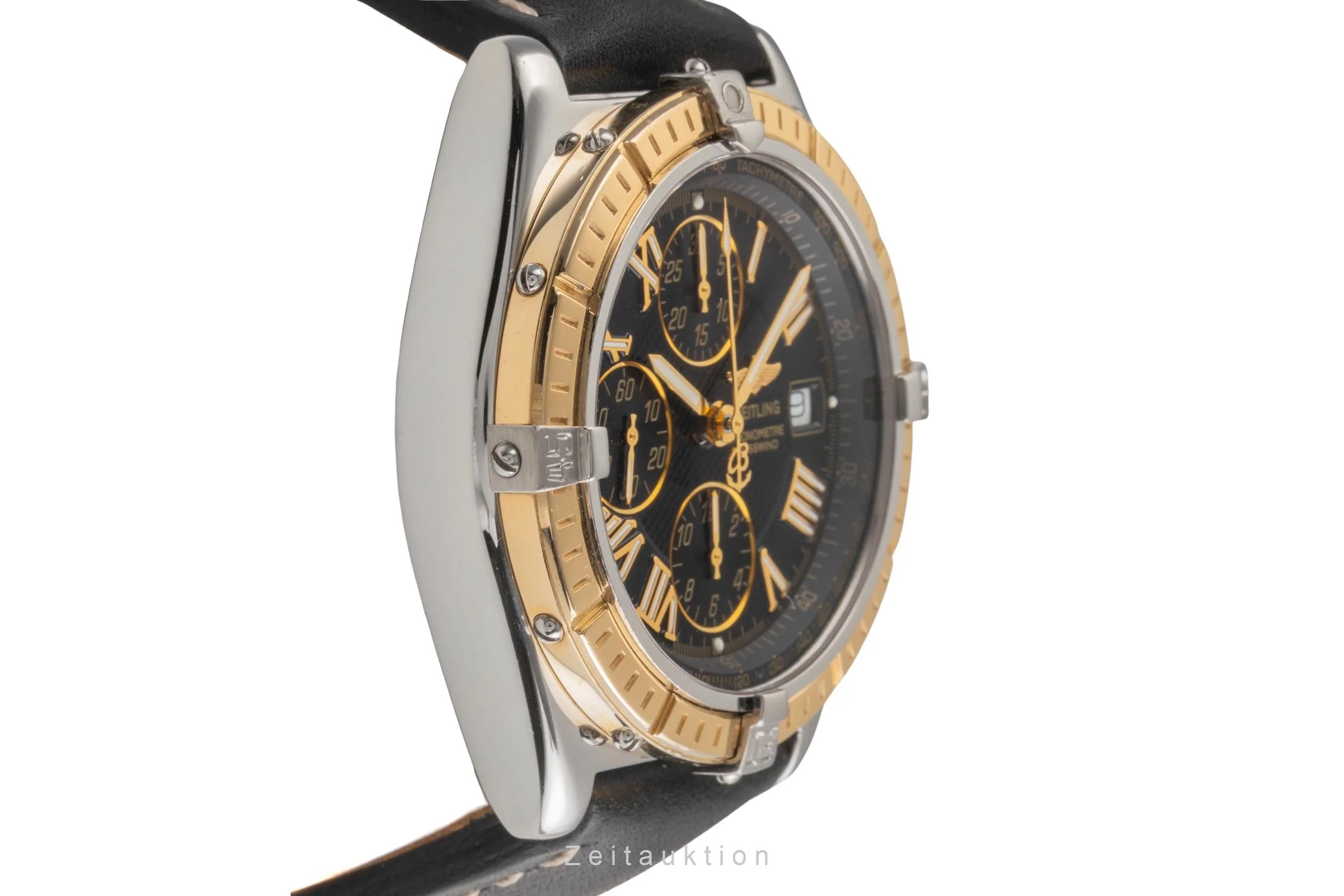 Breitling Crosswind chronograph steel / gold automatic men's watch D13355  [2503464] - Image 8