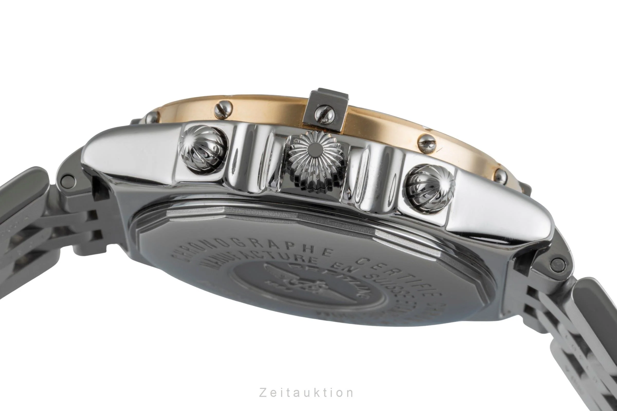 Breitling Crosswind chronograph steel / gold automatic men's watch D13355  [2505676] - Image 13