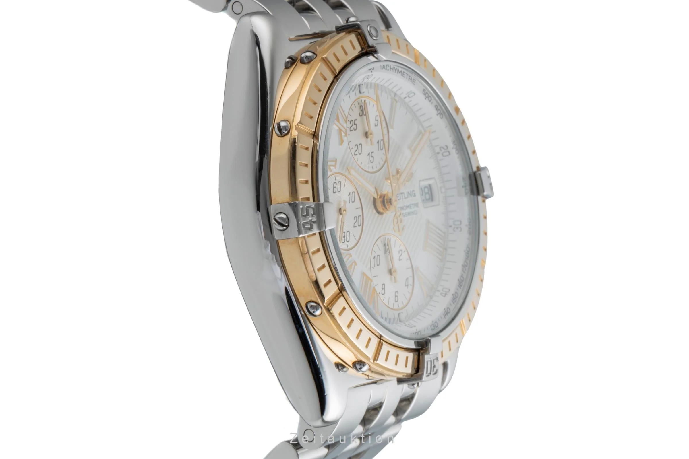 Breitling Crosswind chronograph steel / gold automatic men's watch D13355  [2505676] - Image 8