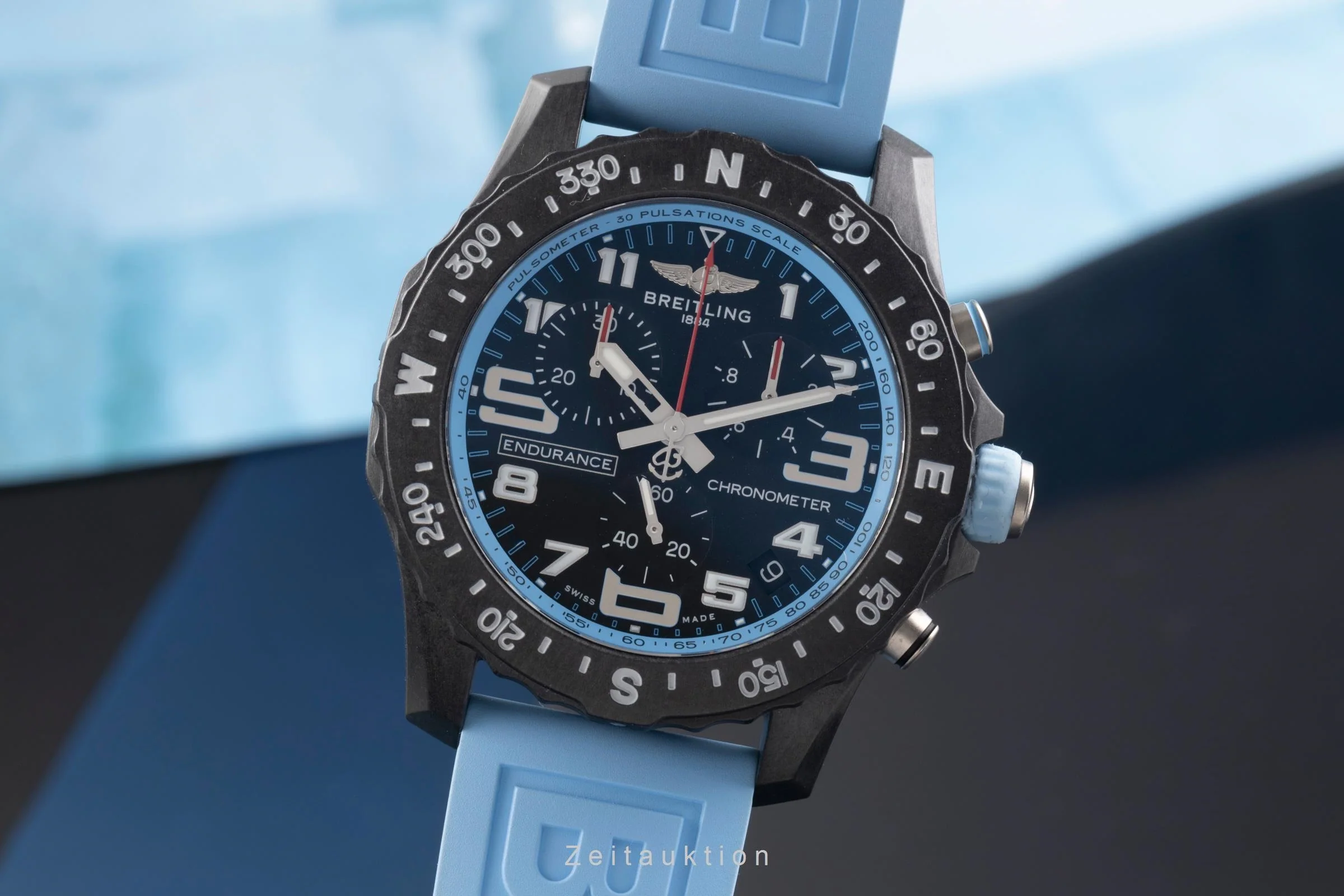 Breitling Endurance Pro chronograph breitlight quartz men's watch X82310 LP: 3600EUR  [2504416] - Image 2