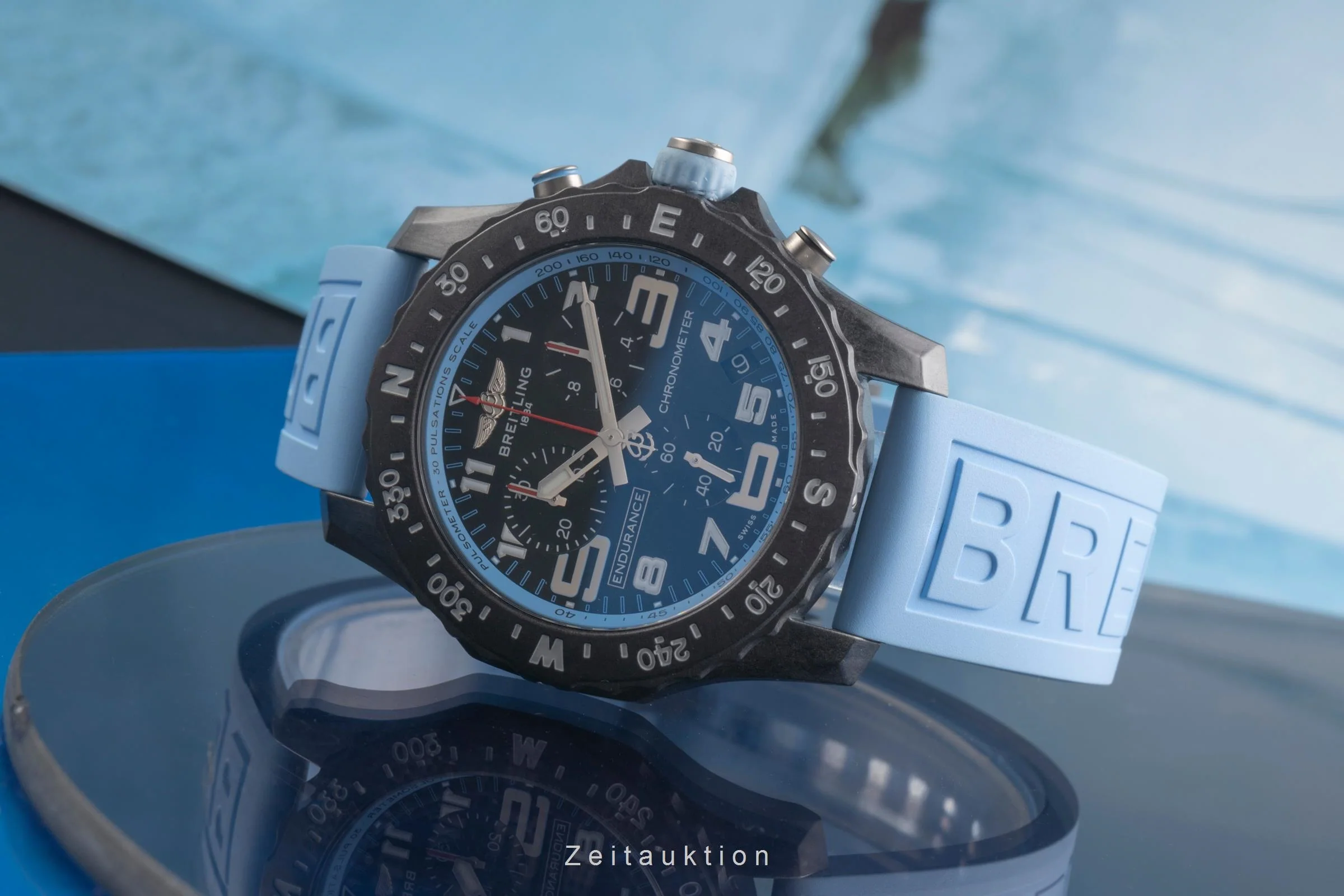 Breitling Endurance Pro chronograph breitlight quartz men's watch X82310 LP: 3600EUR  [2504416] - Image 3
