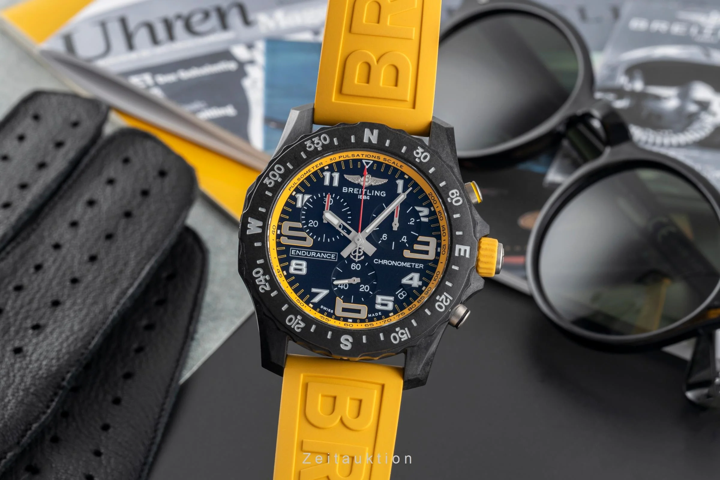 Breitling Endurance Pro chronograph breitlight quartz men's watch X82310 LP: 3600EUR  [2505032] - Image 2